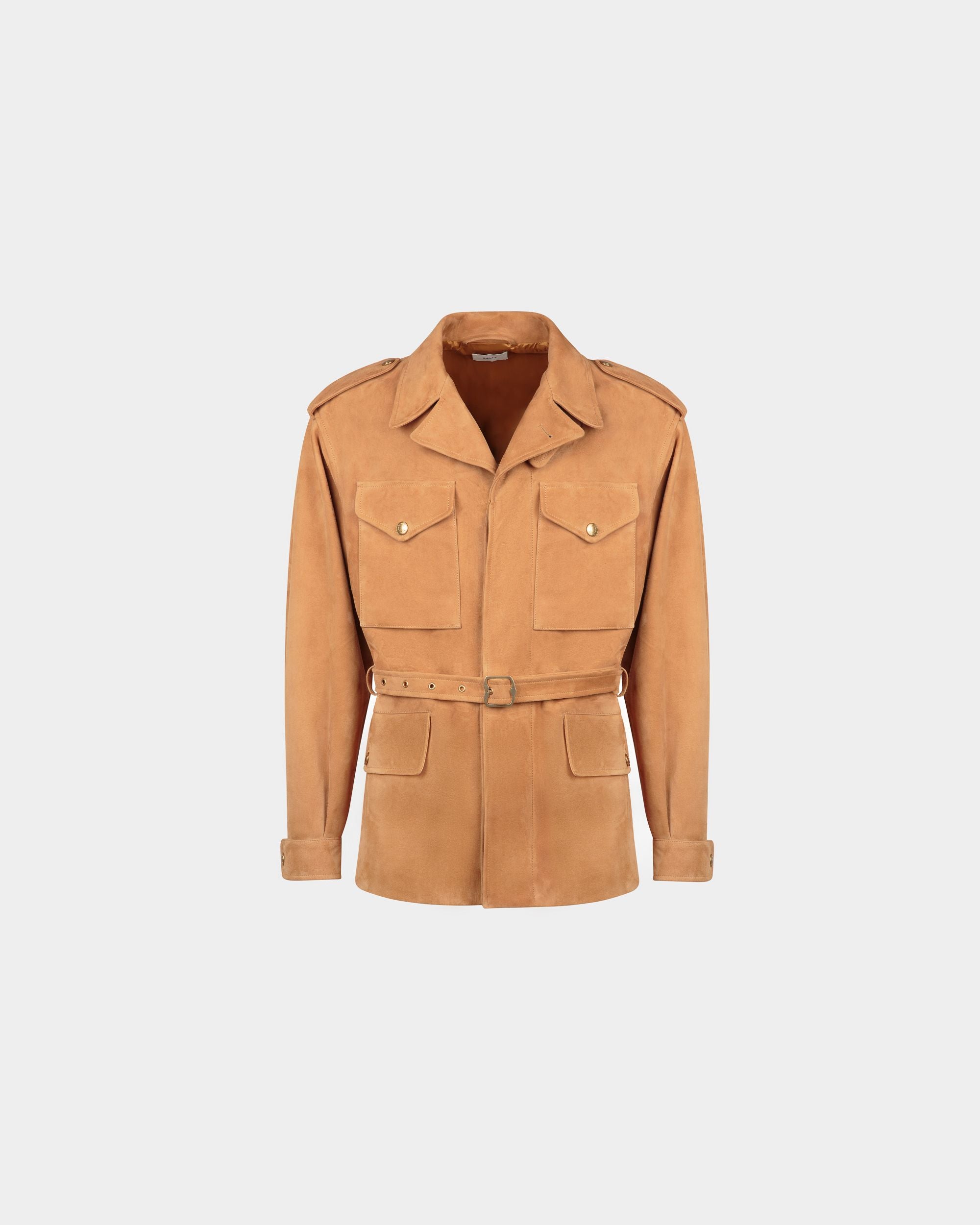 Bally Global - Chaqueta De Ante - Marrón