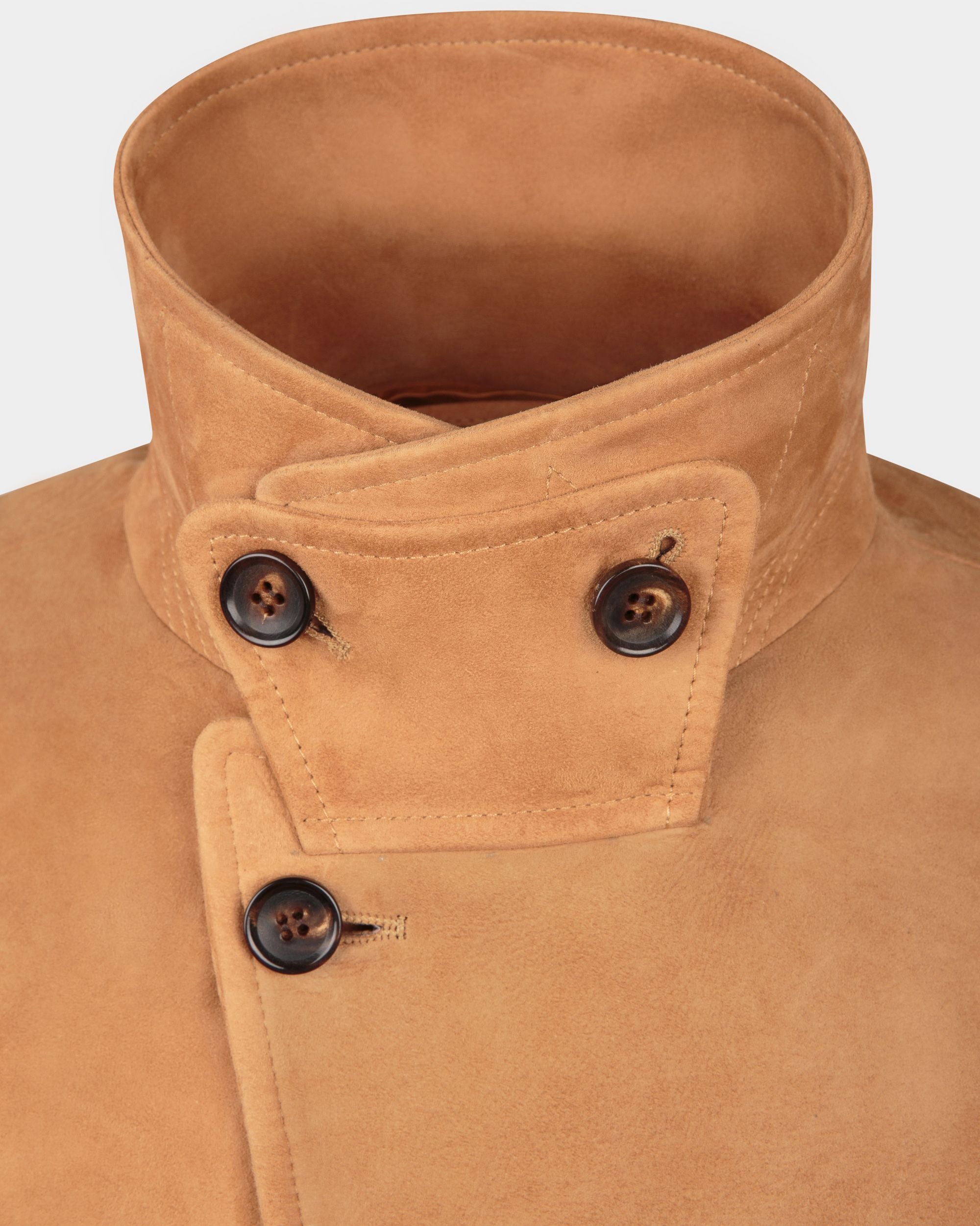 Bally Global - Chaqueta De Ante - Marrón
