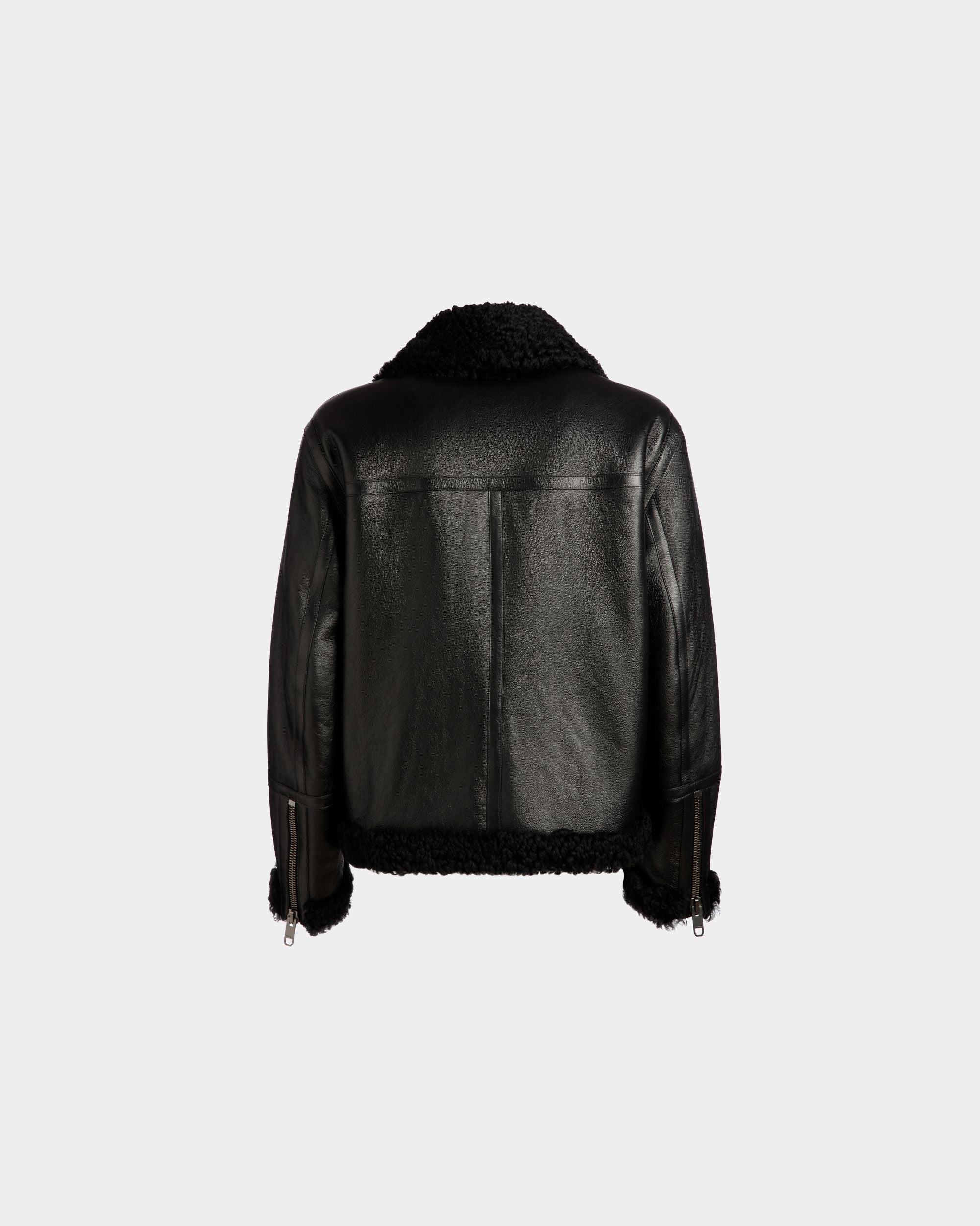 Bally Global - Adrien Brody Travel Collection Blouson In Black Leather - Black