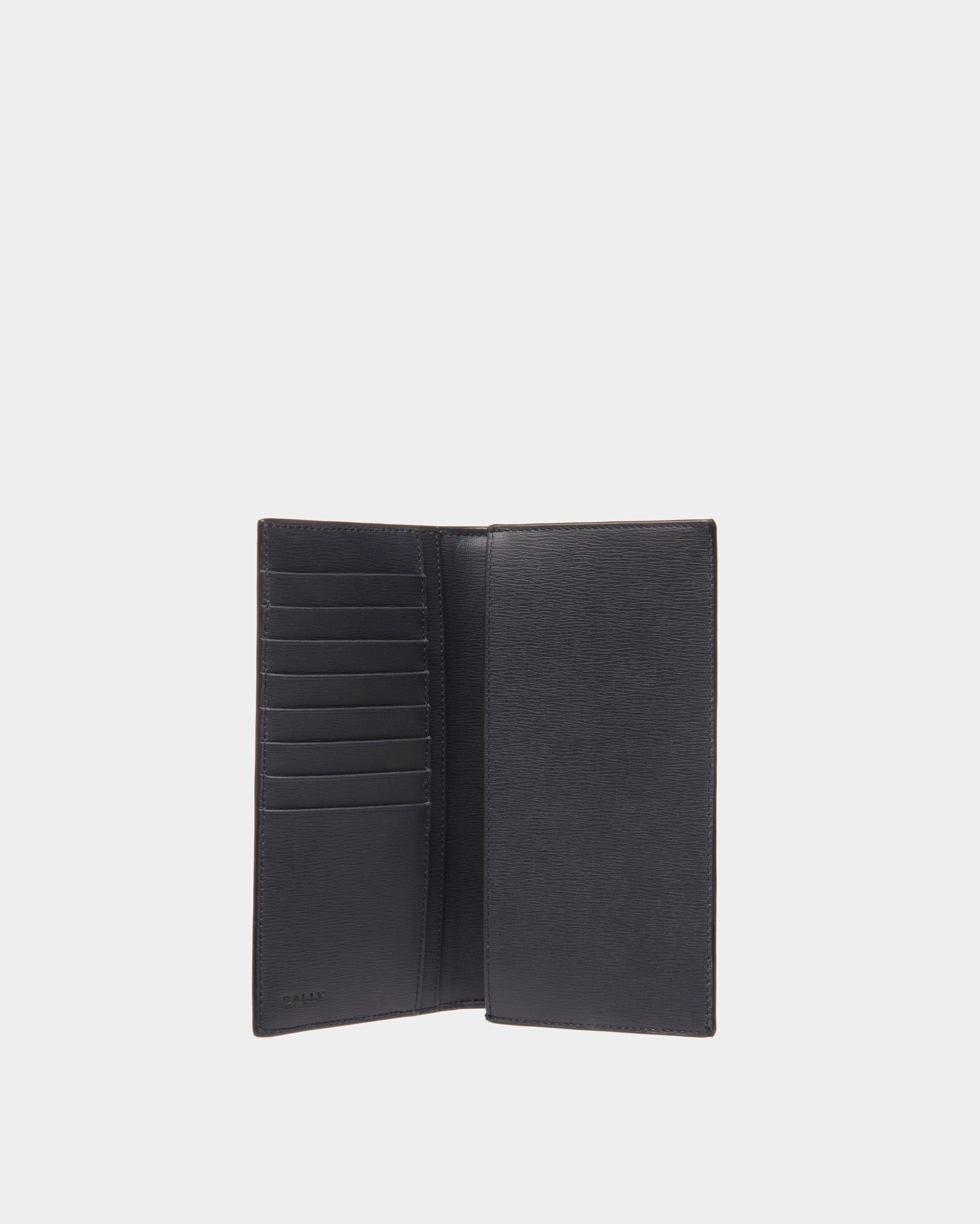 Bally Global - Crossing Continental Wallet In Midnight Leather - Azul