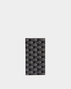 Pennant Continental Wallet in Denim