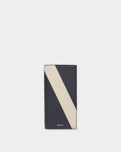 Lago Continental Wallet In Midnight Leather