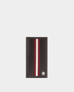 Ray Continental Wallet in Chocolate Leather