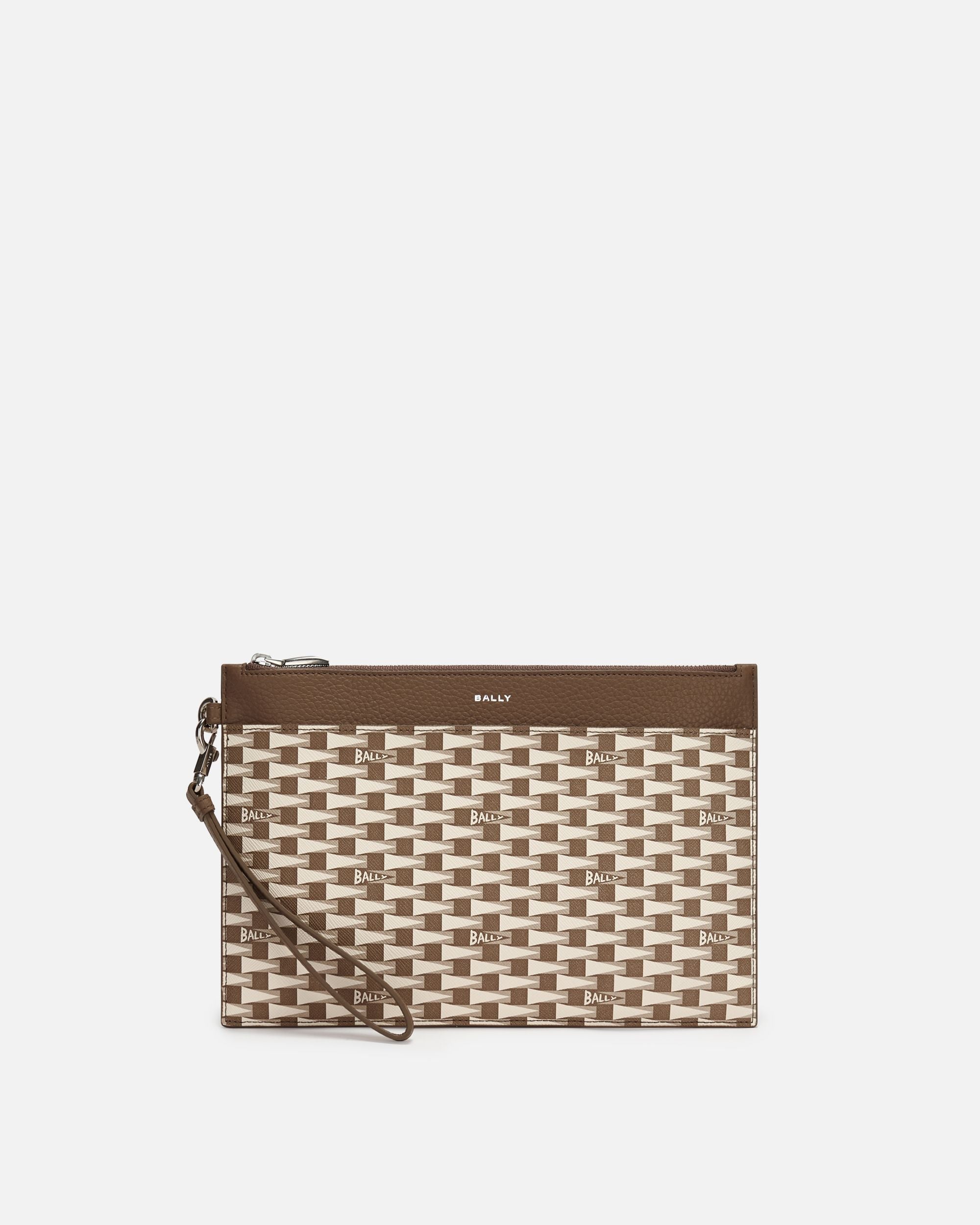 Bally Global - Pennant Envelope Bag in TPU - Beige