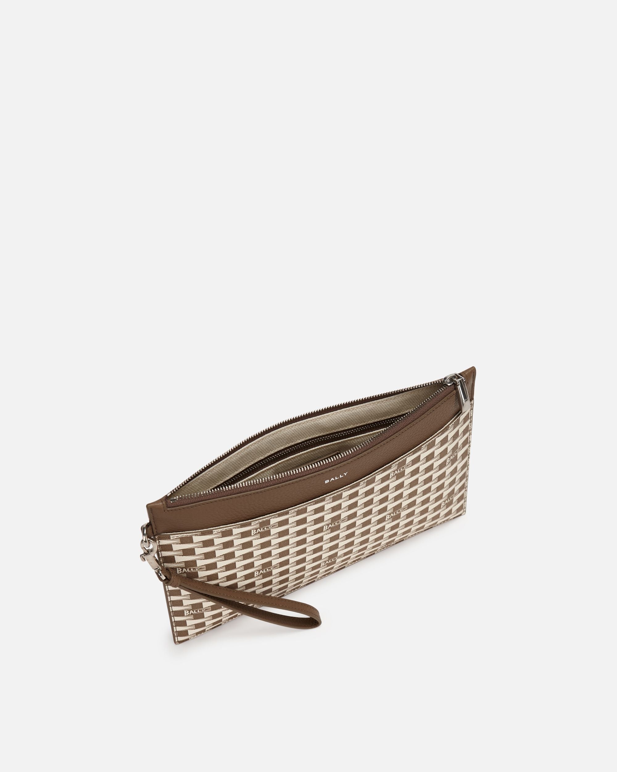 Bally Global - Pennant Envelope Bag in TPU - Beige