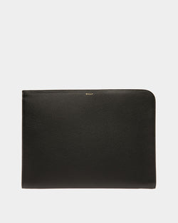 Cartera Tech De Piel Negra