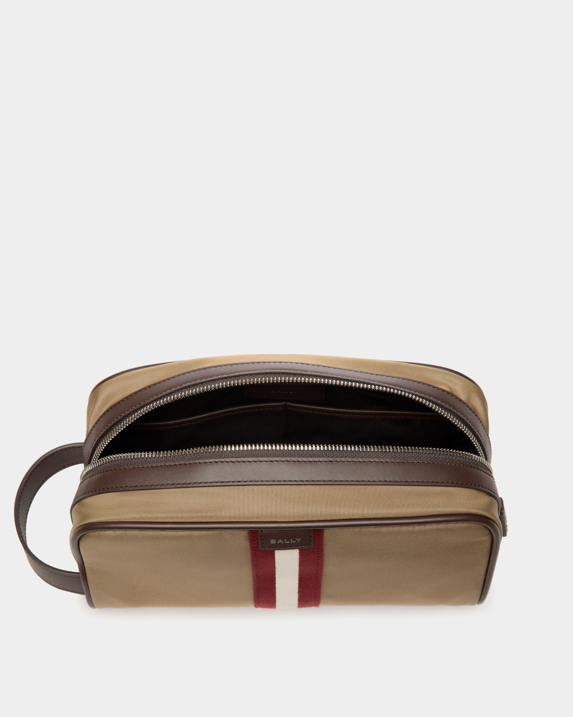 Bally Global - Neceser Code De Nailon Camel - Beige