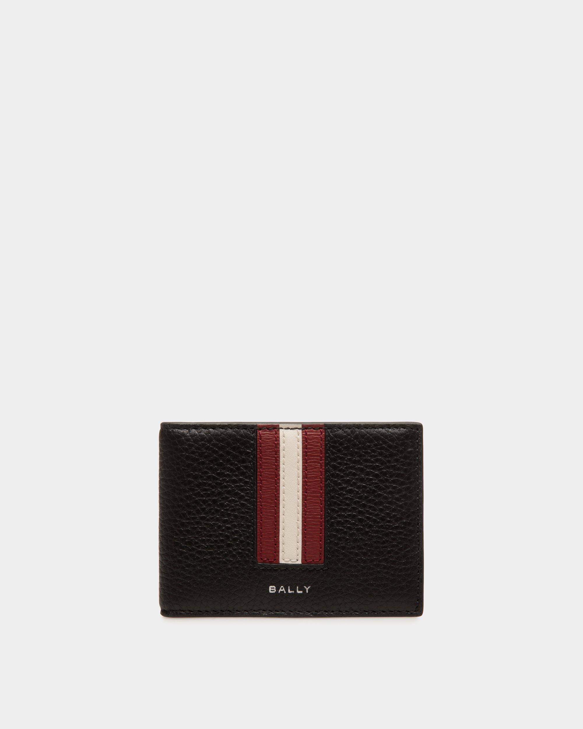 Bally Global - Ribbon Bifold Wallet in Black Leather - Black