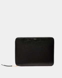 Étui Porte-Tablette Easy Bally En Cuir Noir