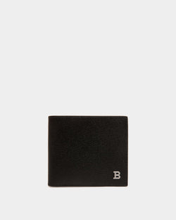 Wallet in Black Embossed Leather