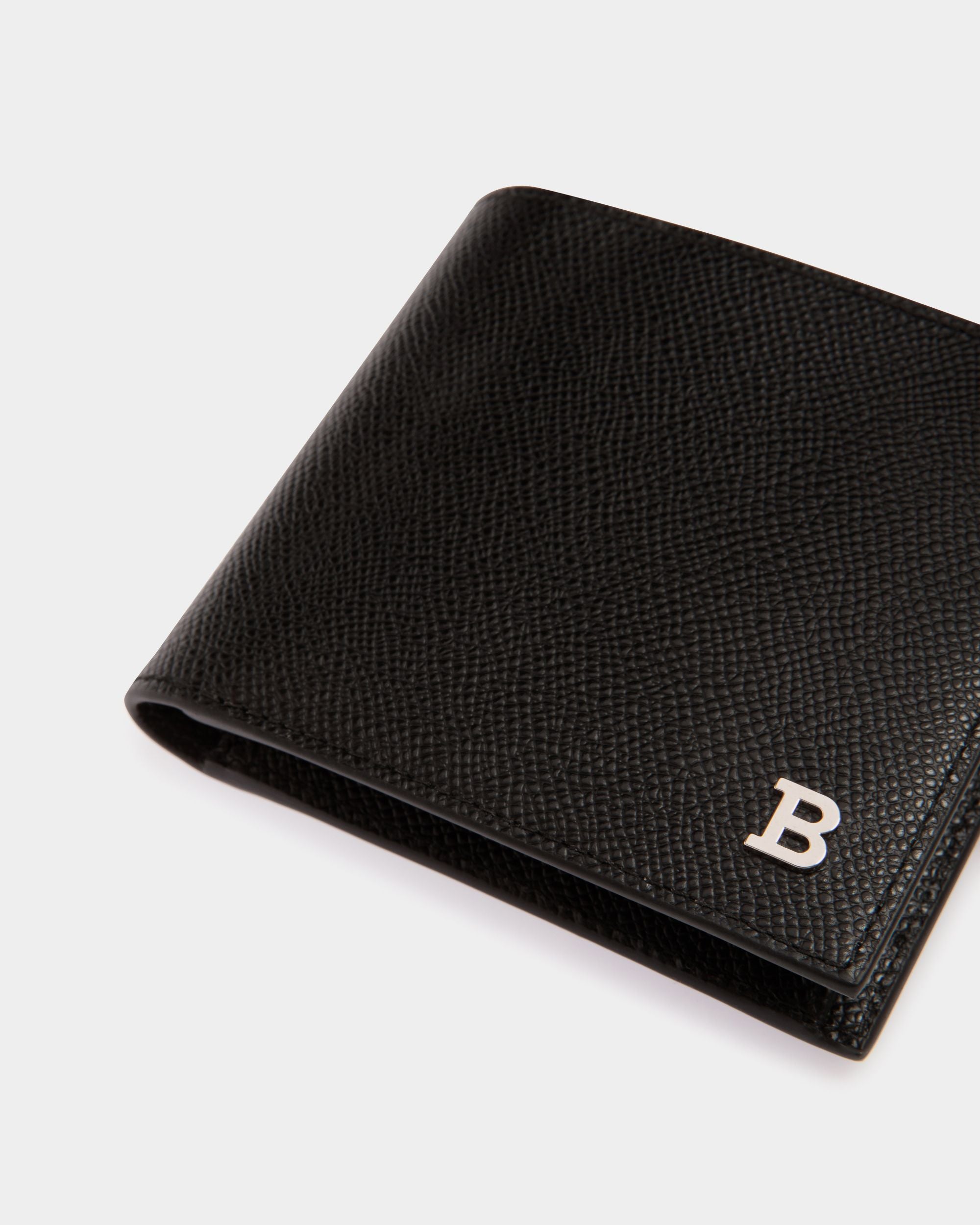 Bally Global - Wallet in Black Embossed Leather - Black