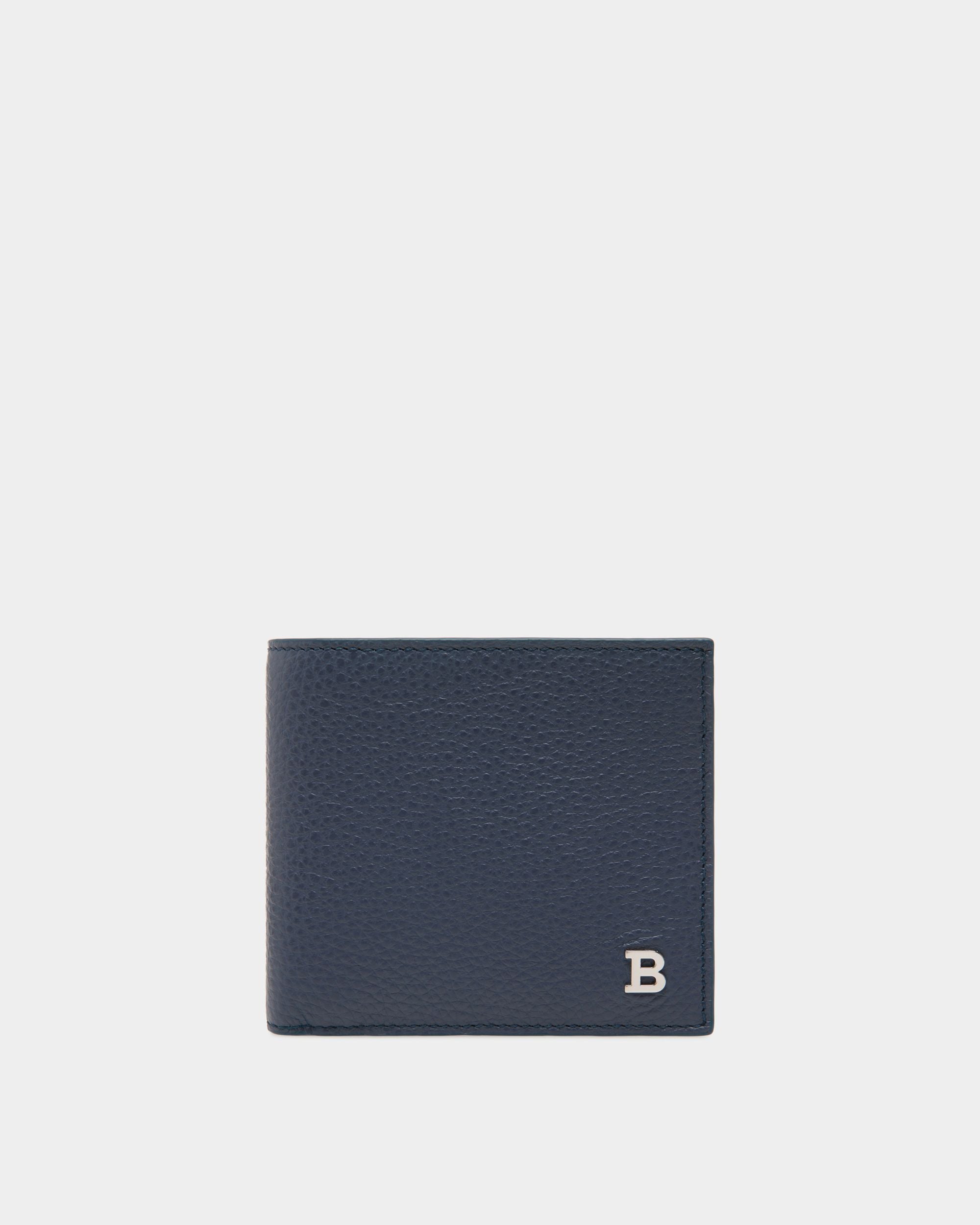 Bally Global - Cartera De Piel Repujada Azul - Azul