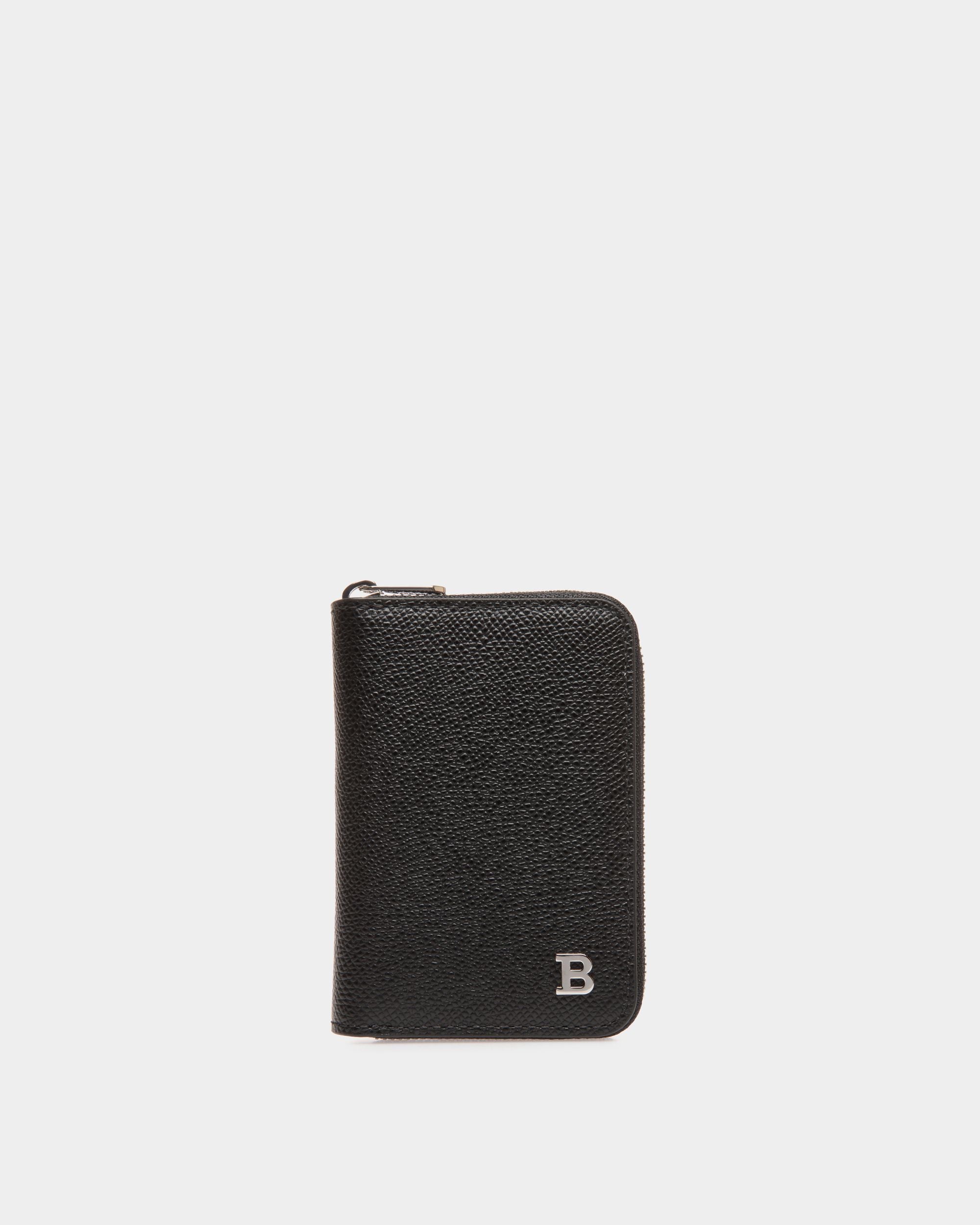 Bally Global - Wallet in Black Embossed Leather - Black