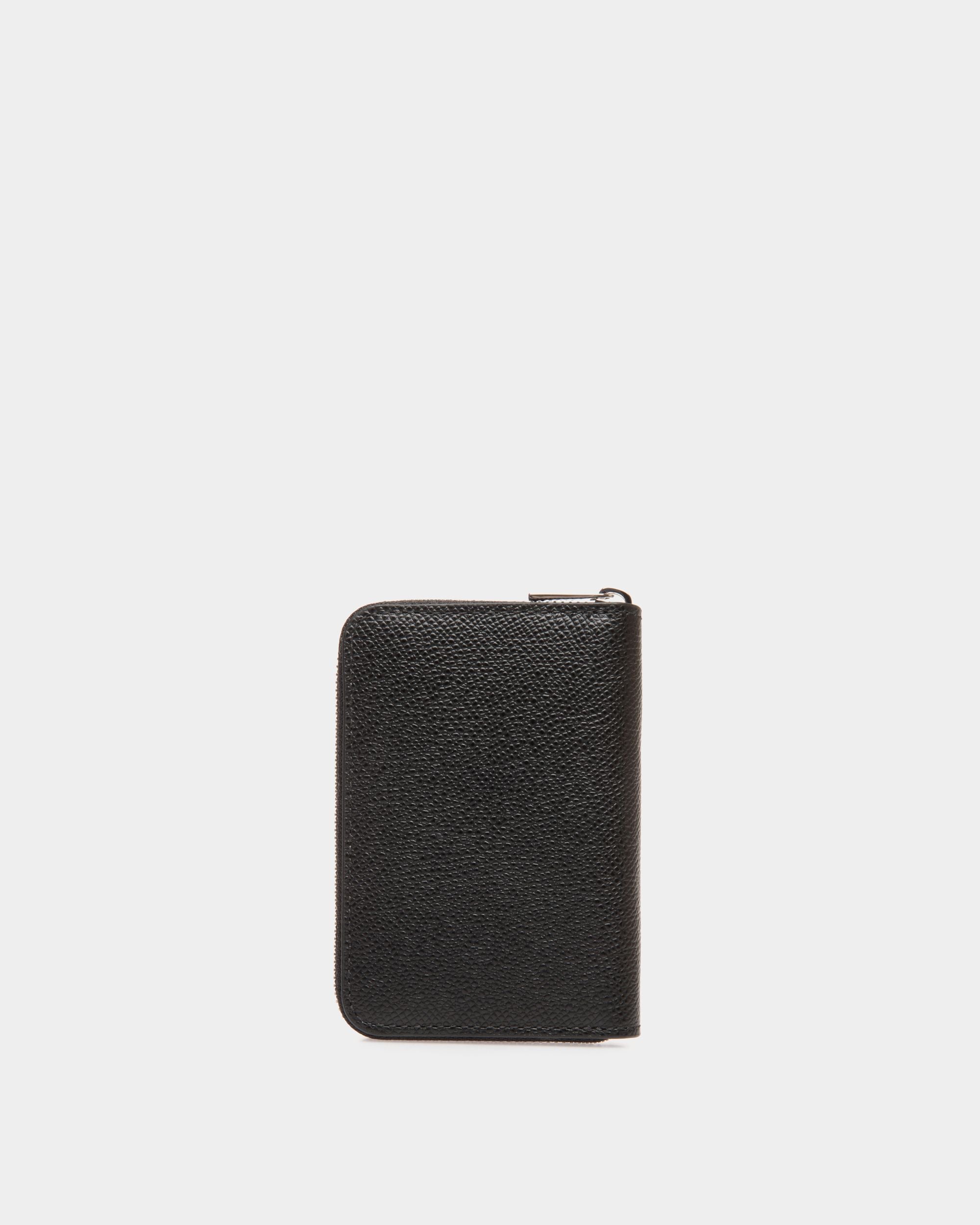 Bally Global - Wallet in Black Embossed Leather - Black