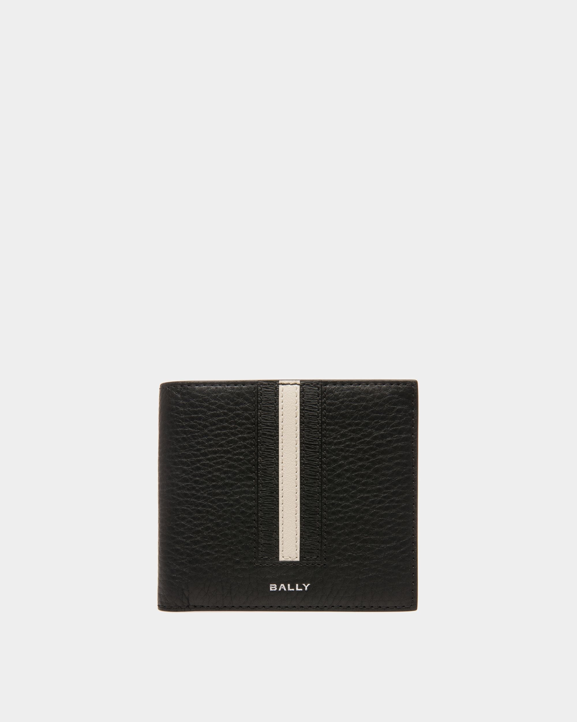 Bally Global - Ribbon ID Coin Wallet In Black Leather - Black