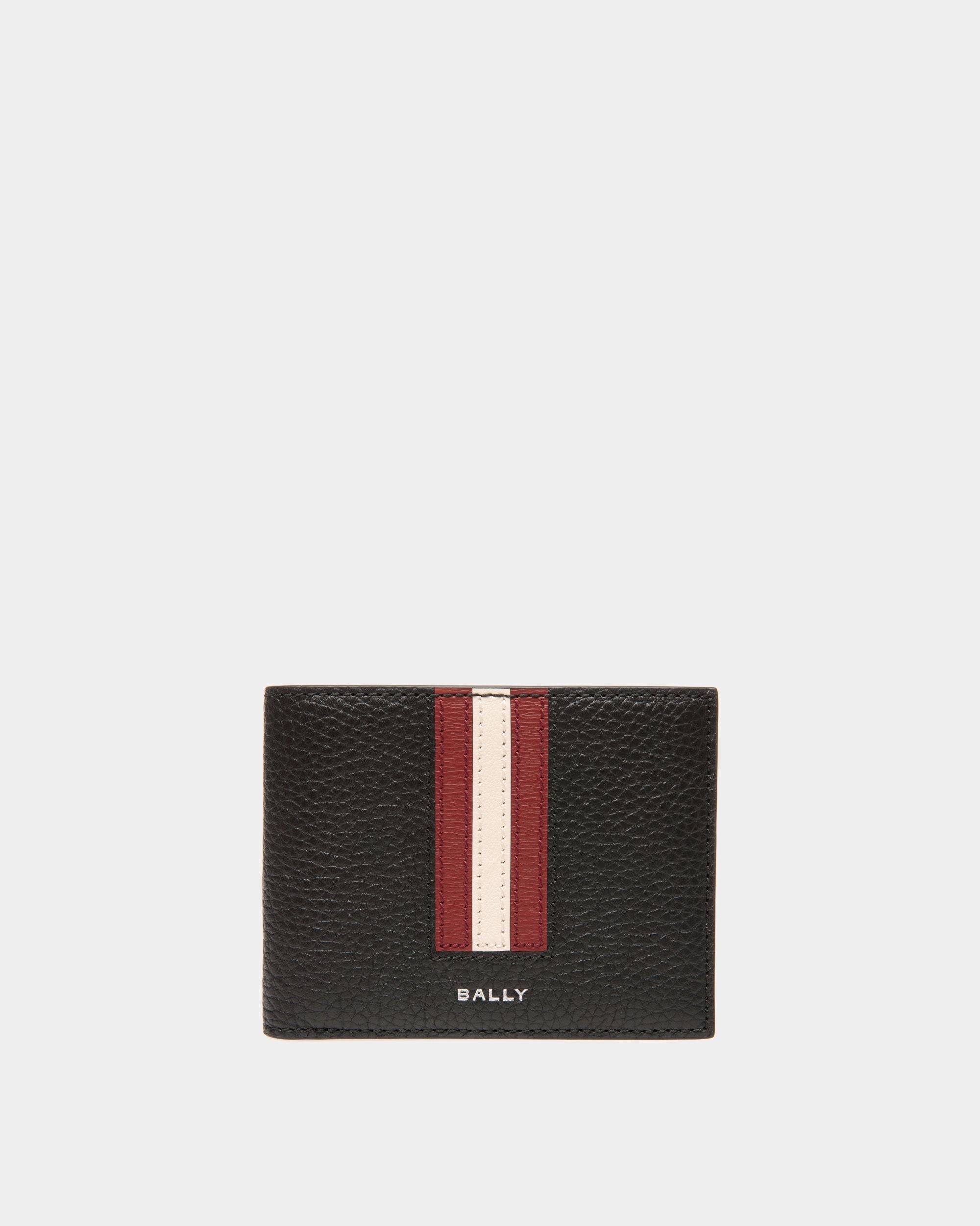 Bally Global - Ribbon Bifold Wallet in Black Leather - Black