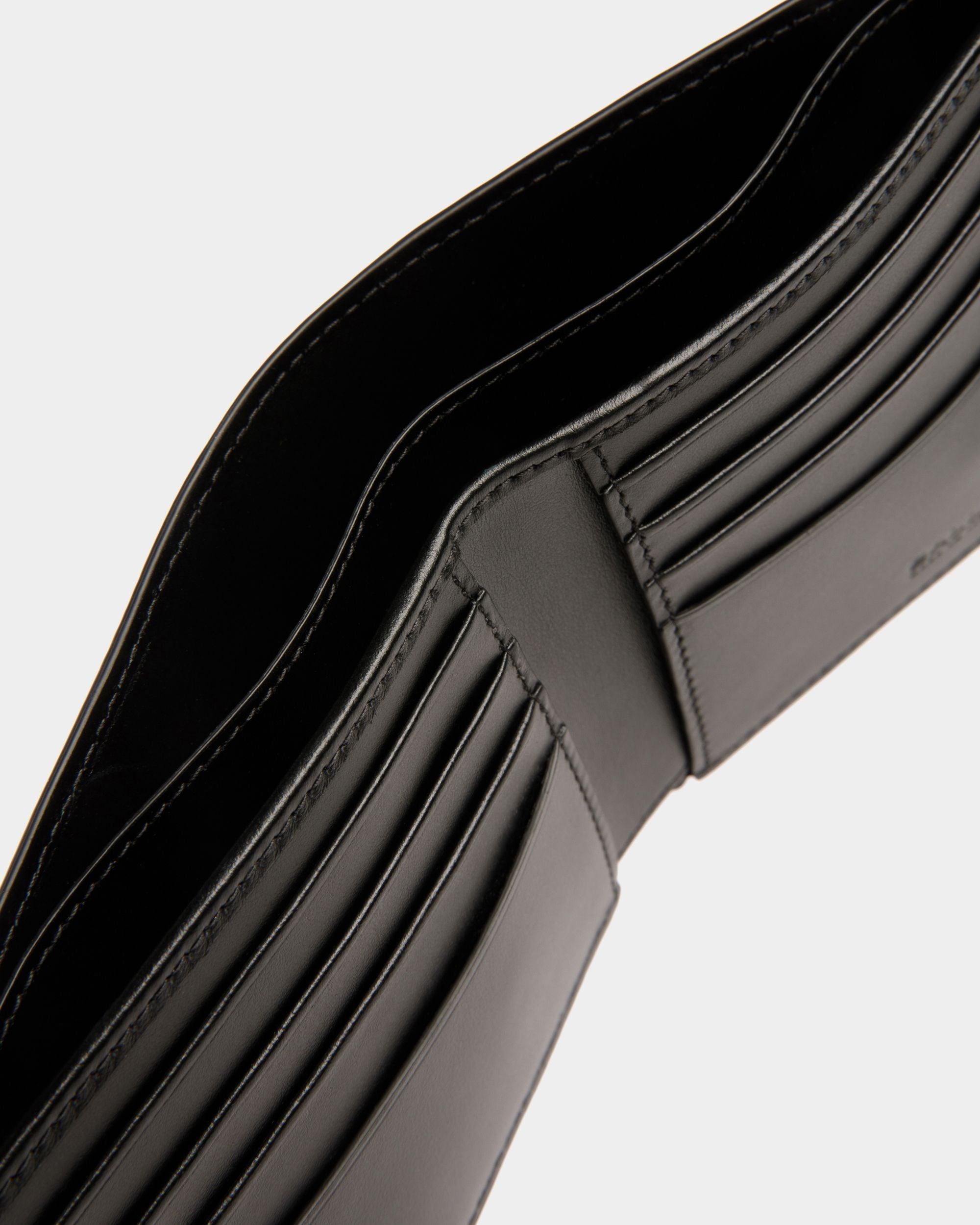 Bally Global - Cartera Banque De Piel En Negro - Negro