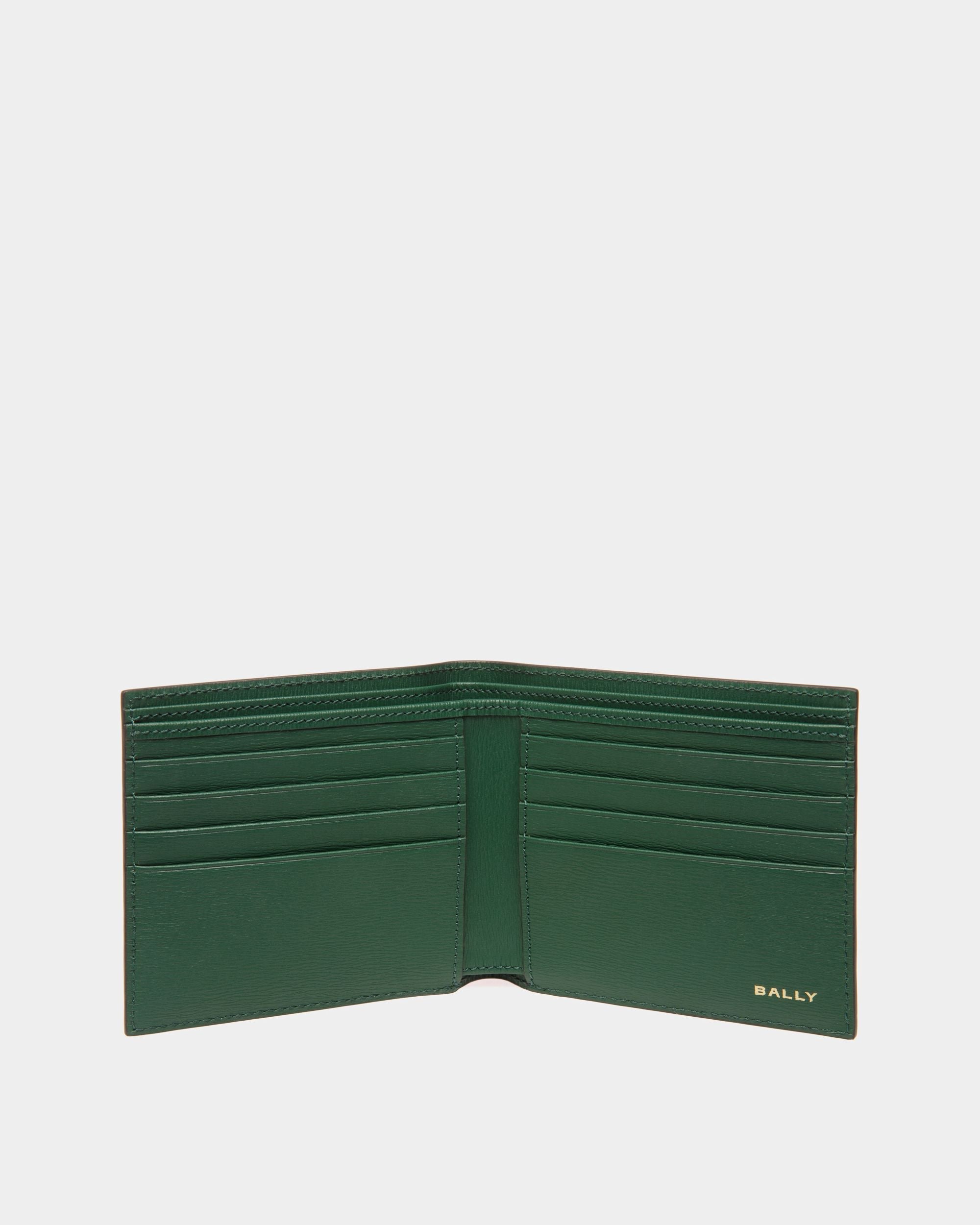 Bally Global - Cartera Pennant De Piel Y Tpu Verde Kelly Y Color Desierto - Marrón