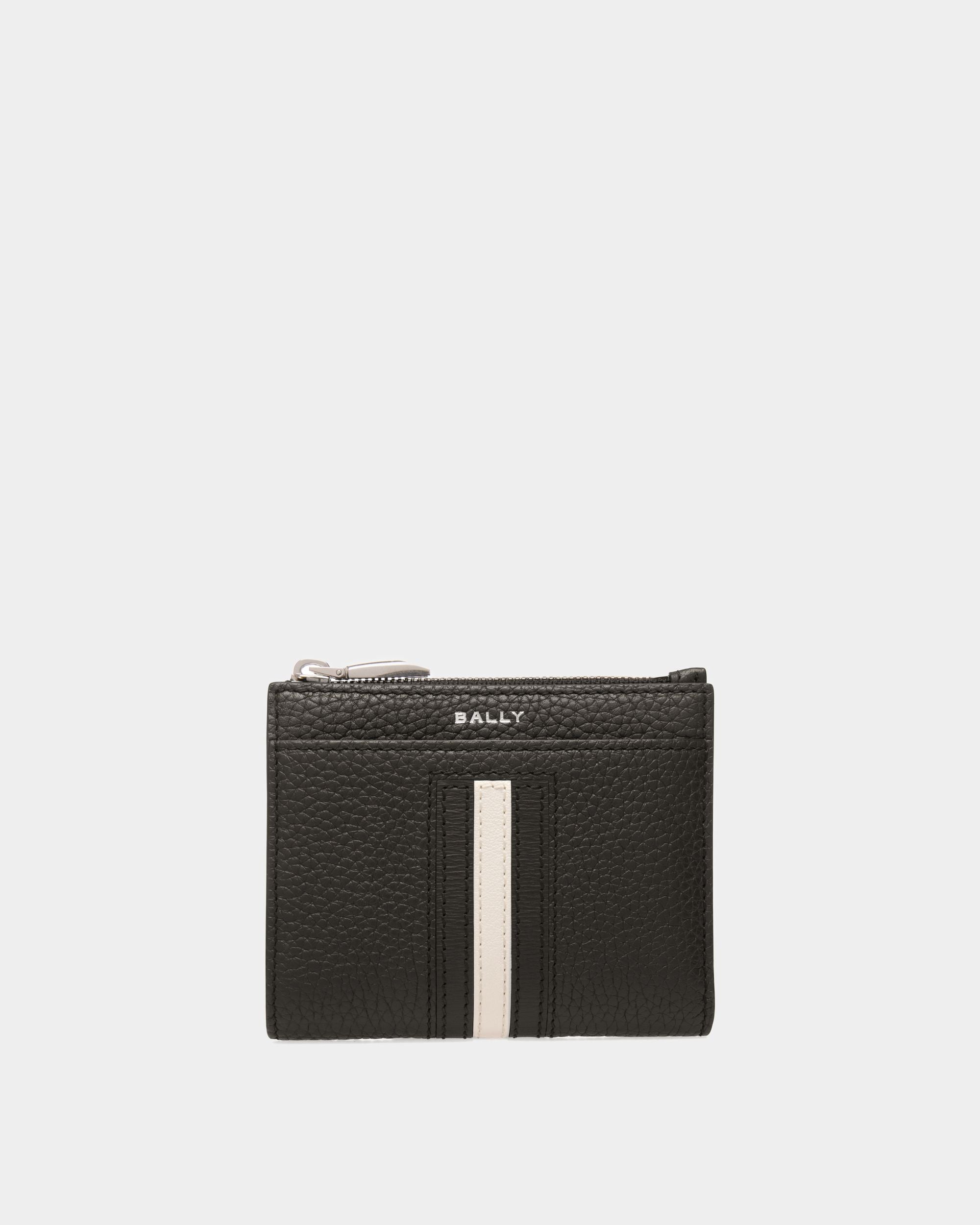 Bally Global - Ribbon Wallet In Black Leather - Black