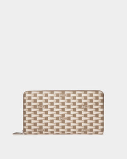 Cartera Pennant Topo Con Cremallera Alrededor