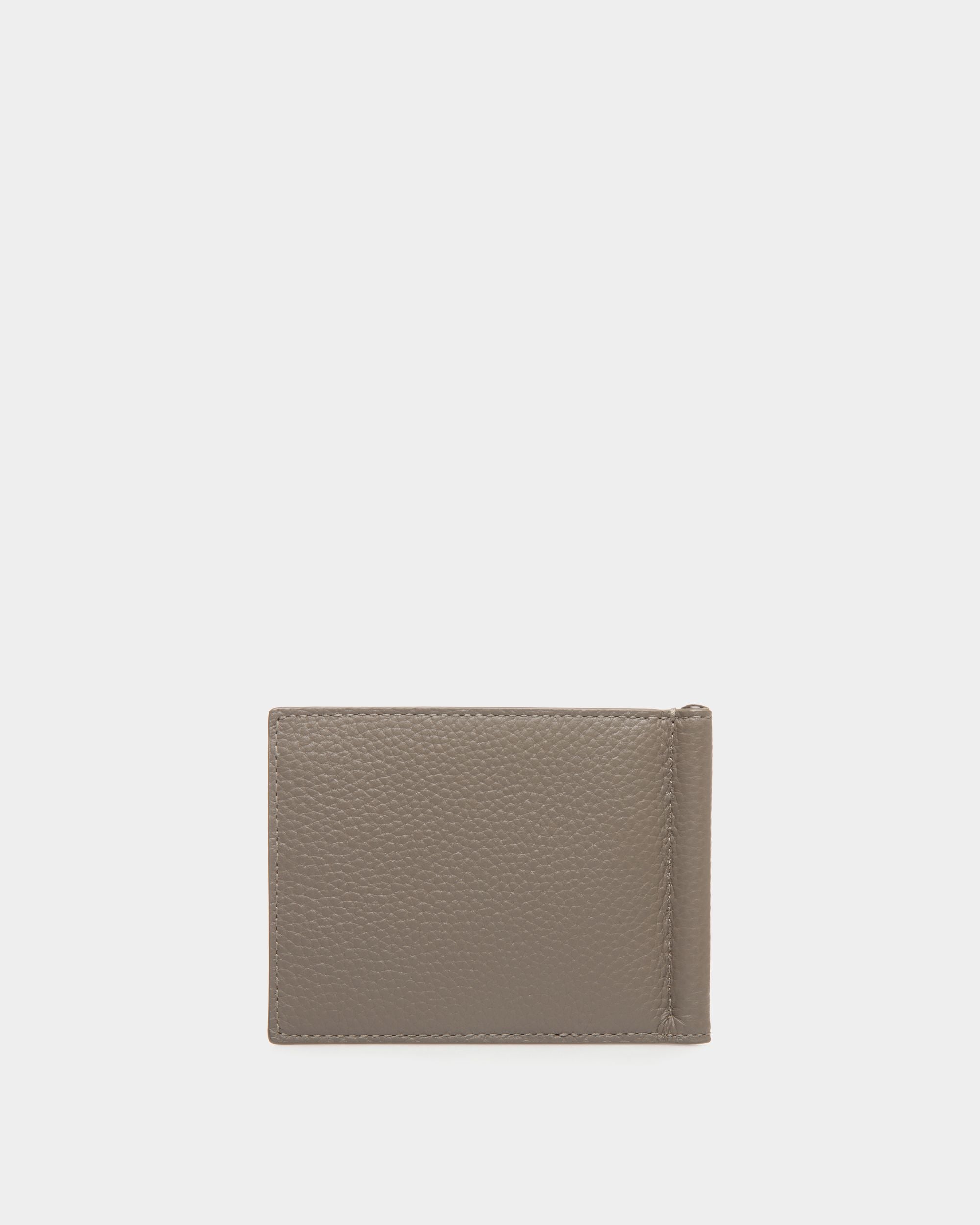 Bally Global - Wallet in Beige Embossed Leather - Grey