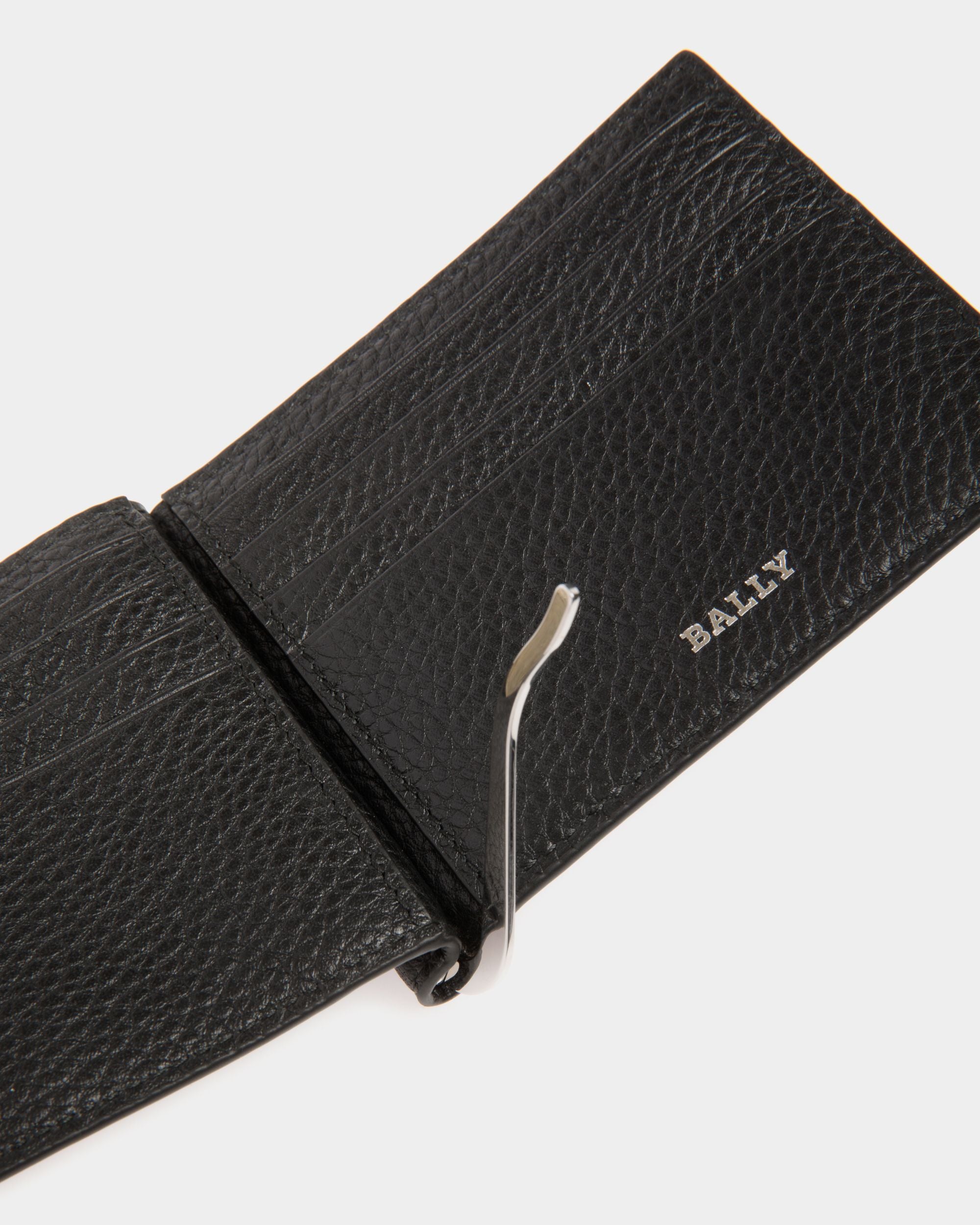 Bally Global - Wallet In Black Leather - Black