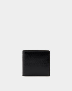 Busy Bally Wallet In Black Leather
