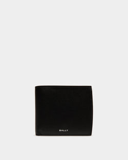 Busy Bally Bifold Wallet in Black Leather