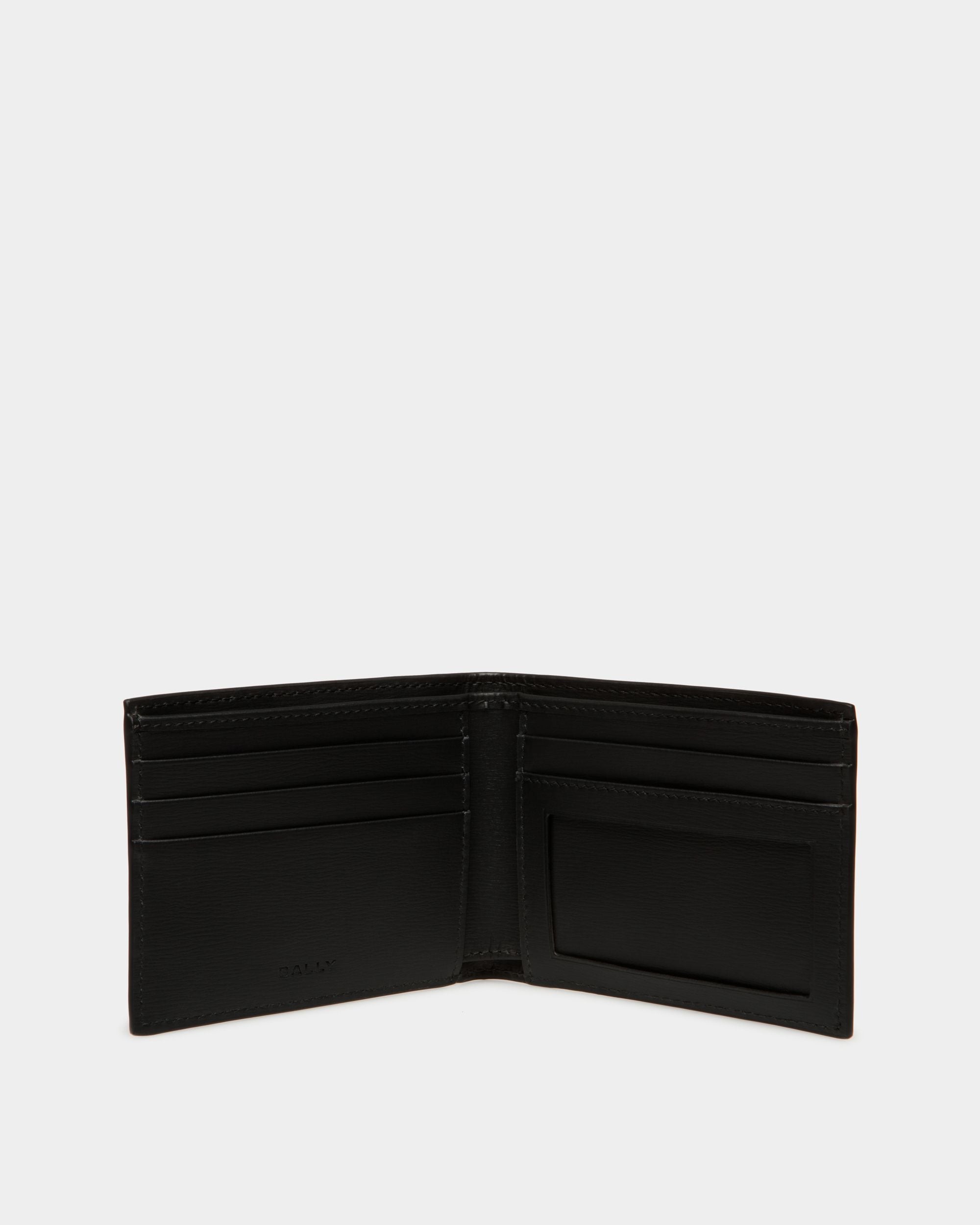 Bally Global - Crossing Bifold In Black Leather - Black