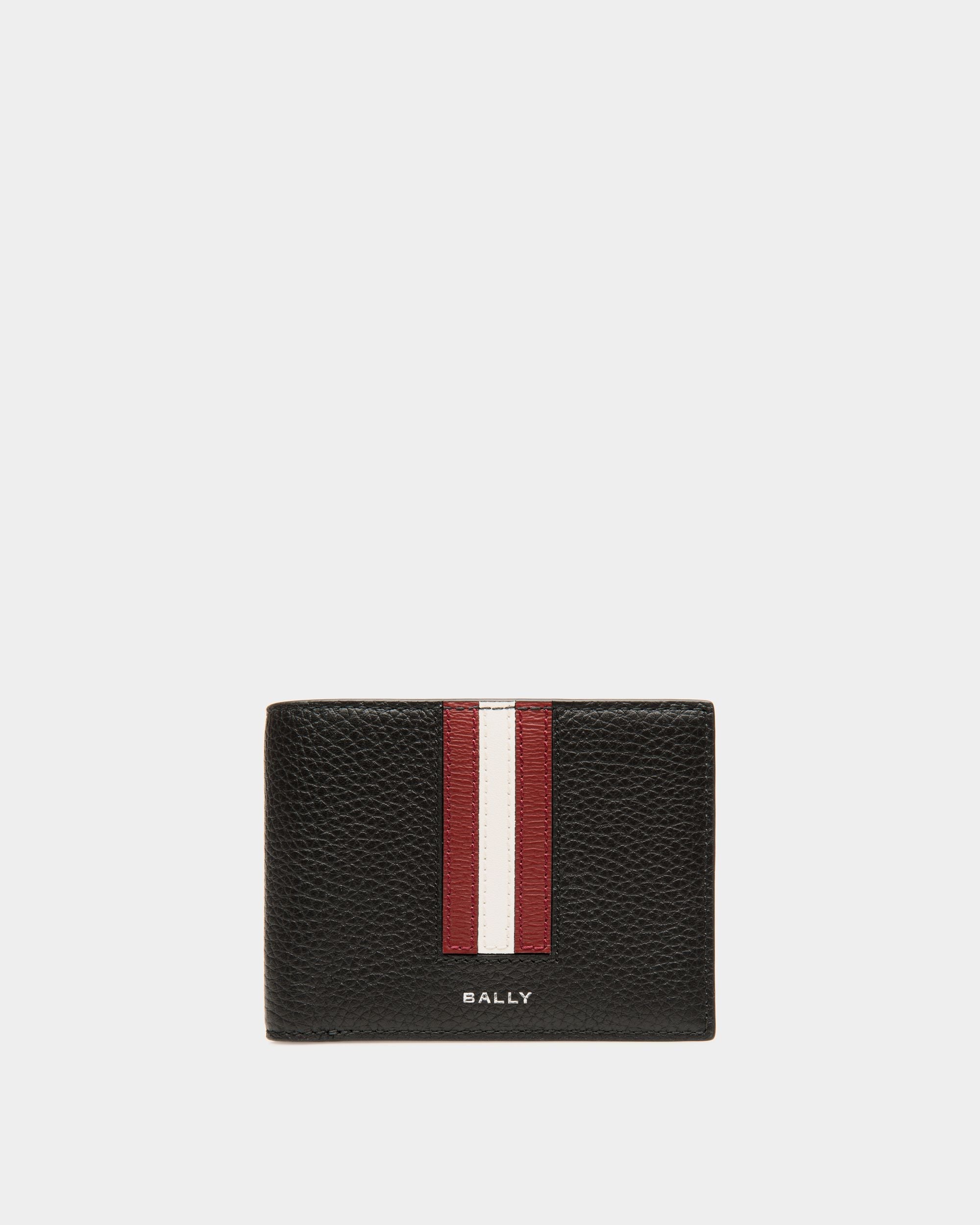 Bally Global - Ribbon Bifold In Black Leather - Black
