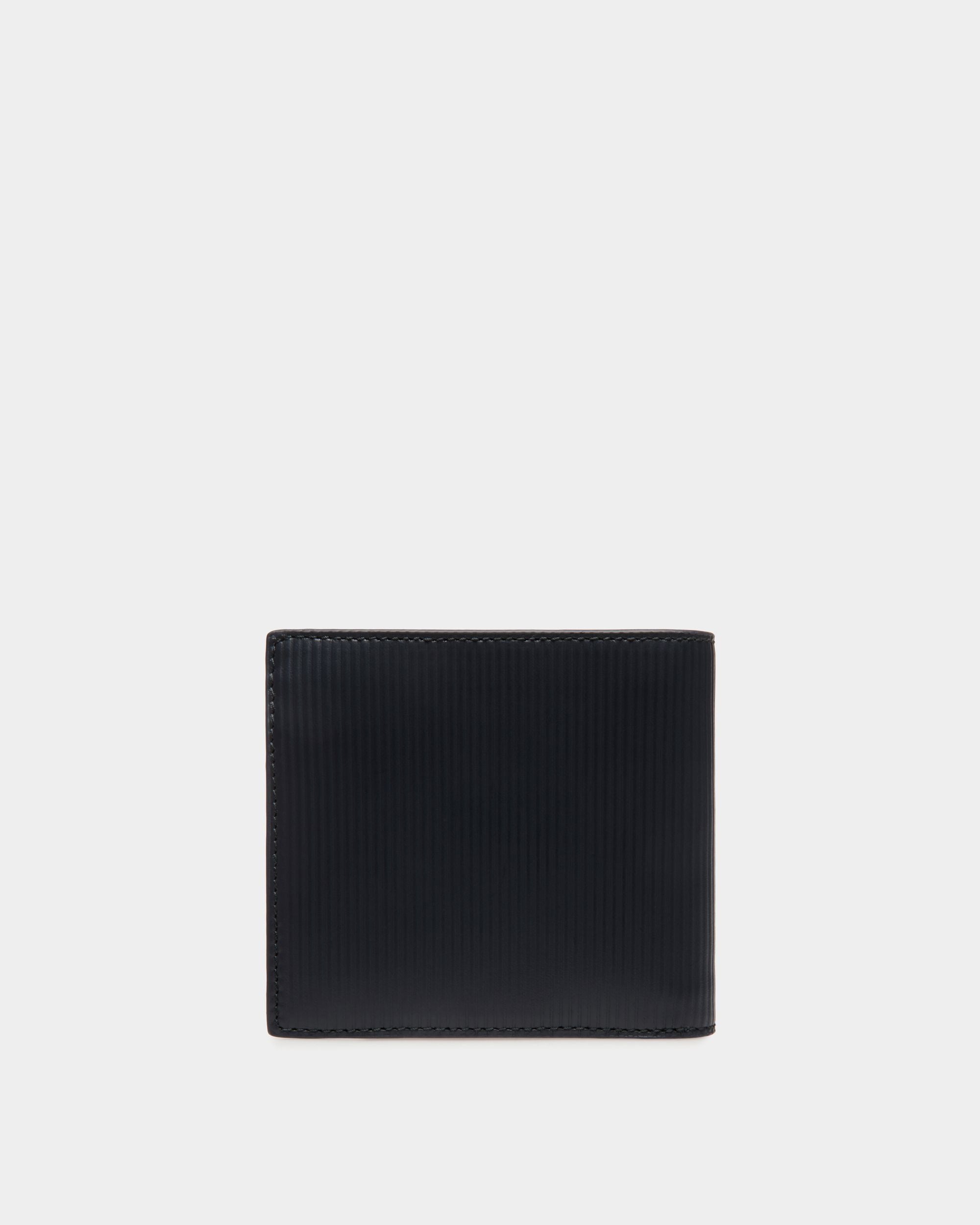 Bally Global - Wallet in Blue Embossed Leather - Blue