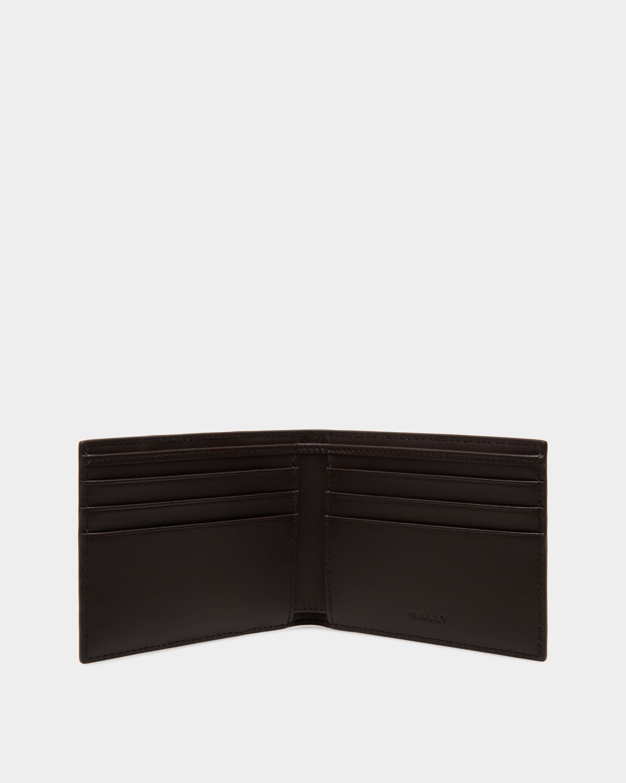 Bally Global - Cartera Plegable Mythos De Piel Reciclada Ébano - Marrón