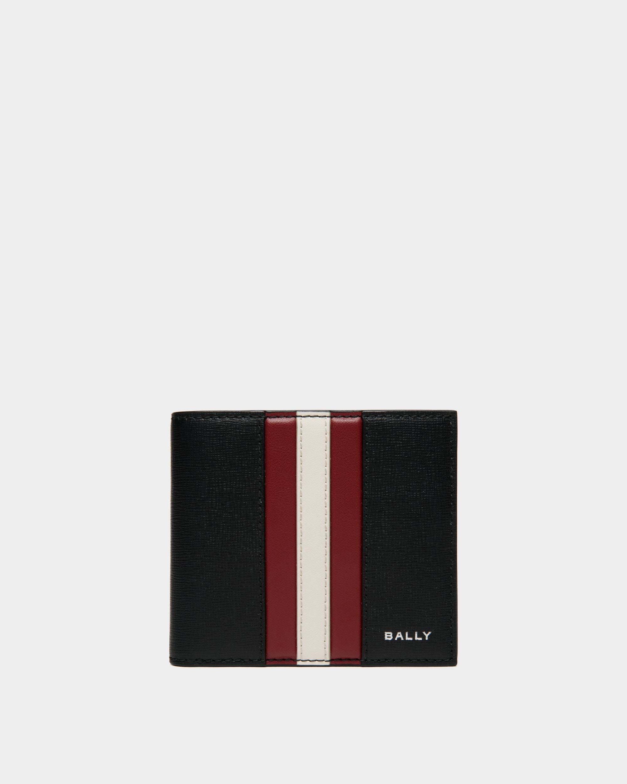 Bally Global - Mythos Bifold In Black Recycled Leather - Black