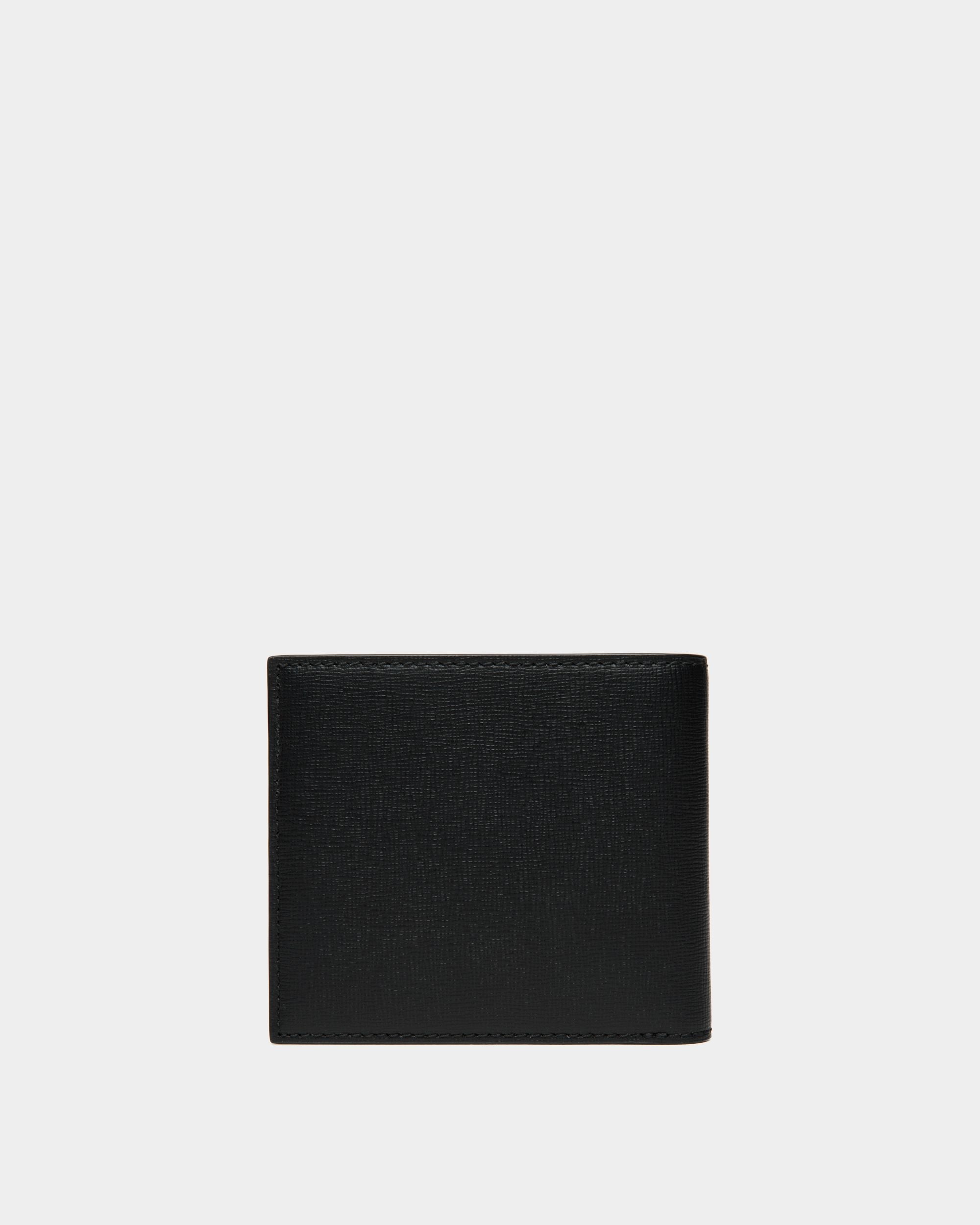 Bally Global - Mythos Bifold In Black Recycled Leather - Black