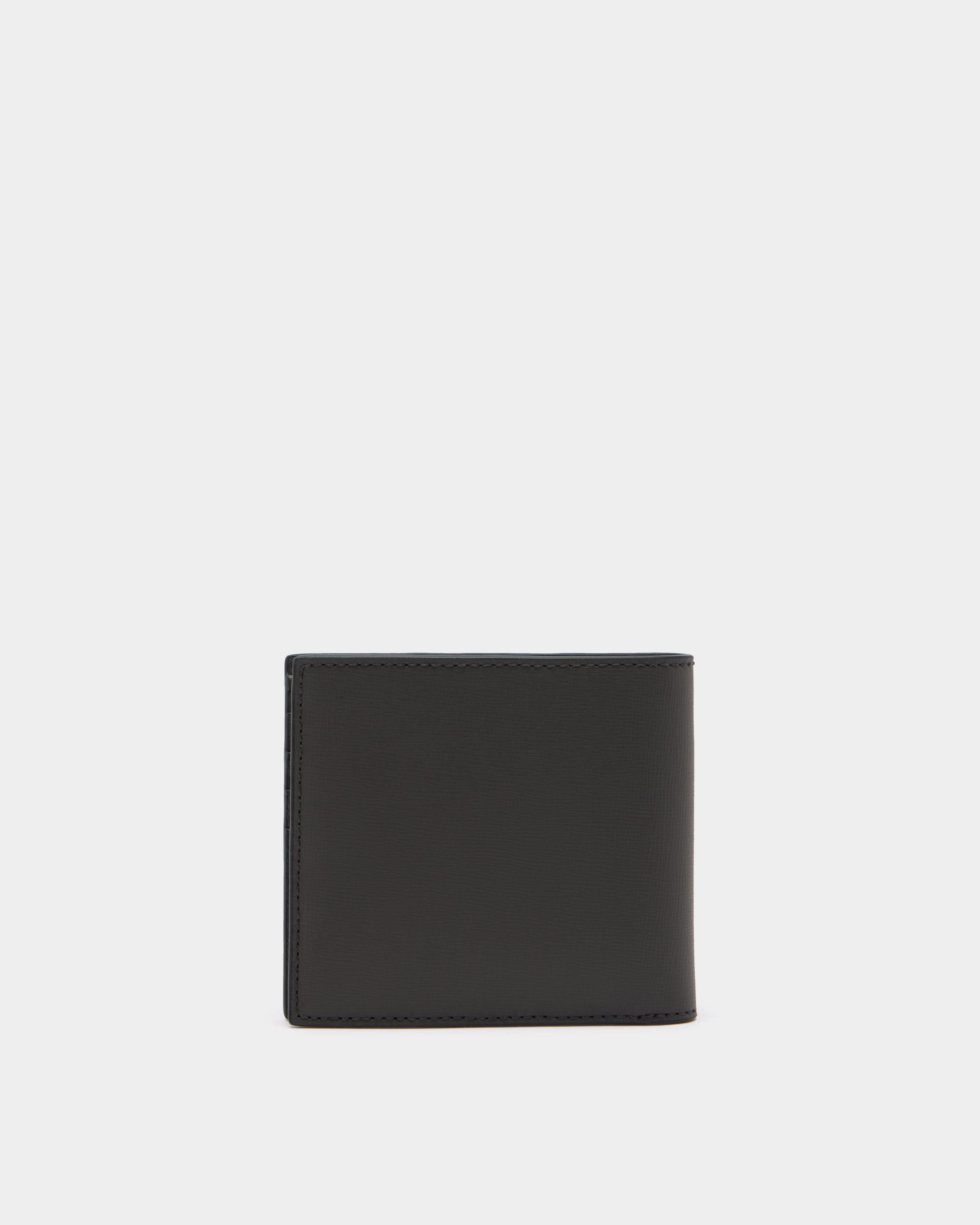 Bally Global - Mythos Bifold Wallet in Grey Recycled Leather - Grey