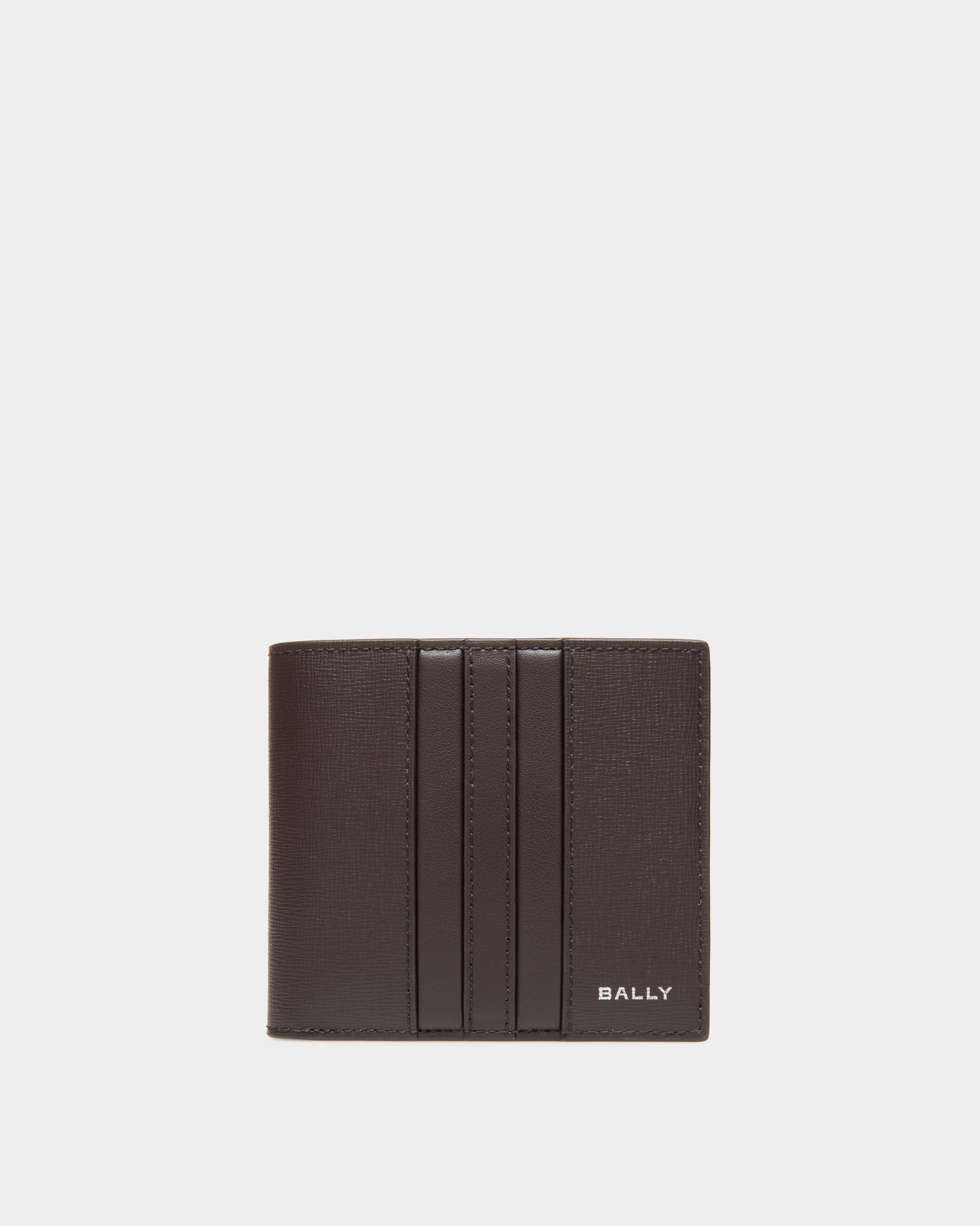 Bally Global - Mythos Bifold in Ebano Recycled Leather - Brown