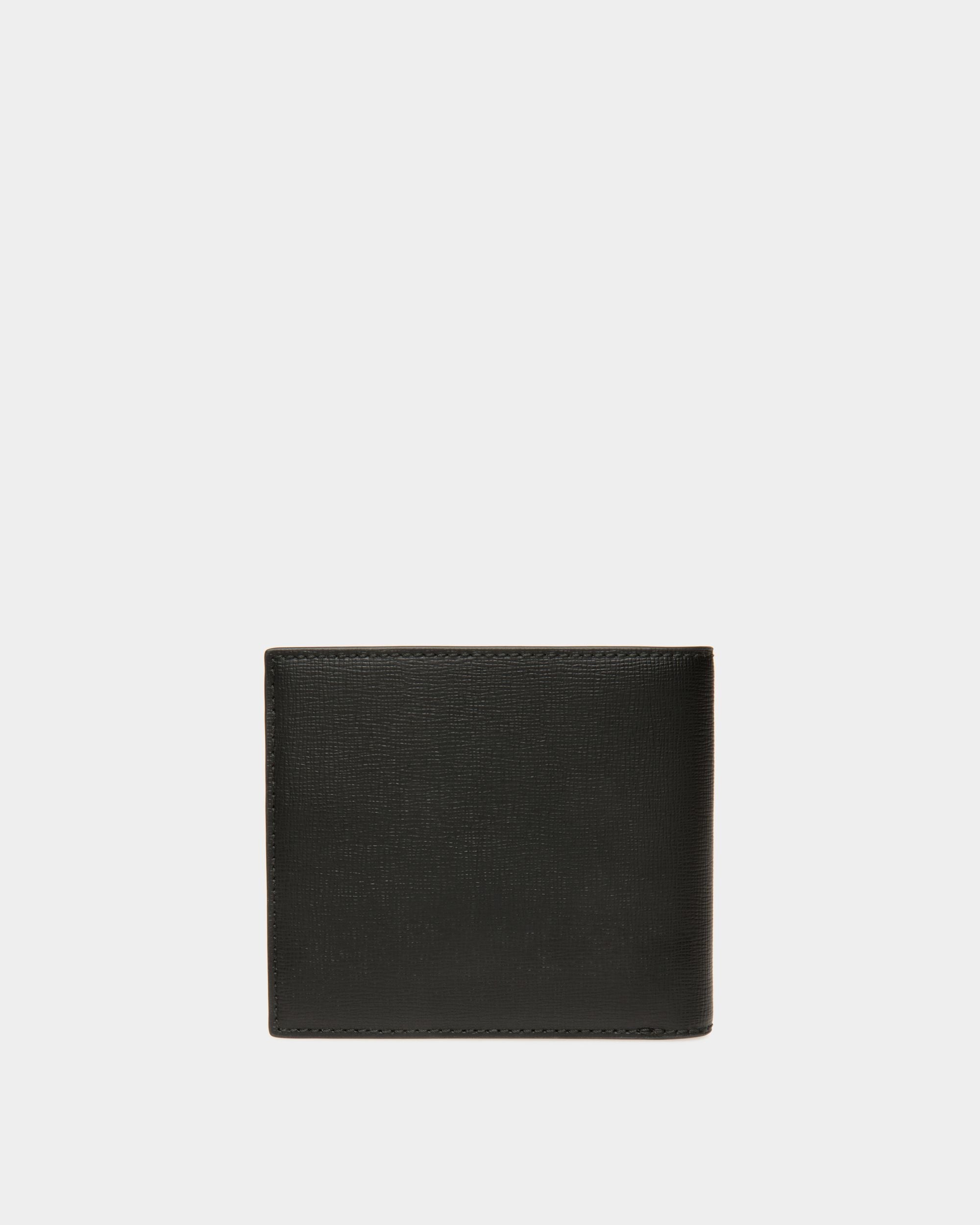 Bally Global - Mythos Bifold in Black Recycled Leather - Black