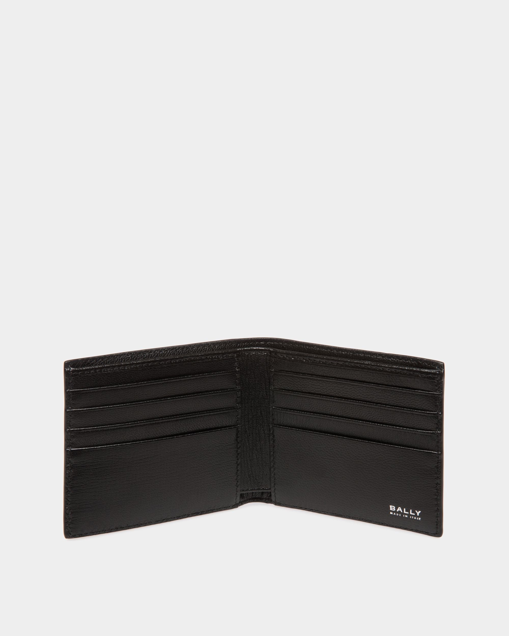 Bally Global - Easy Bally Bifold In Black Leather - Black