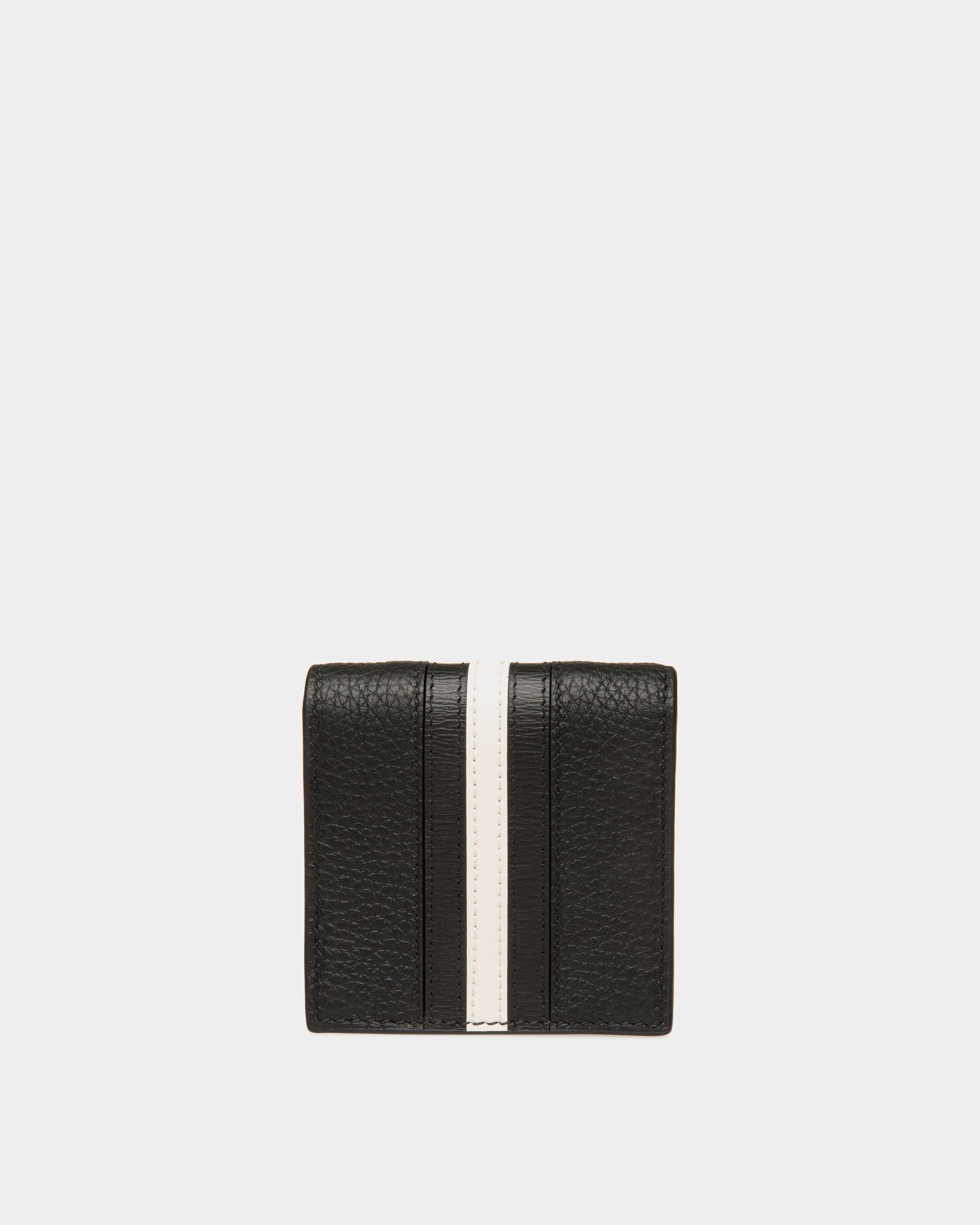 Bally Global - Ribbon Coin Case in Black Leather - Black