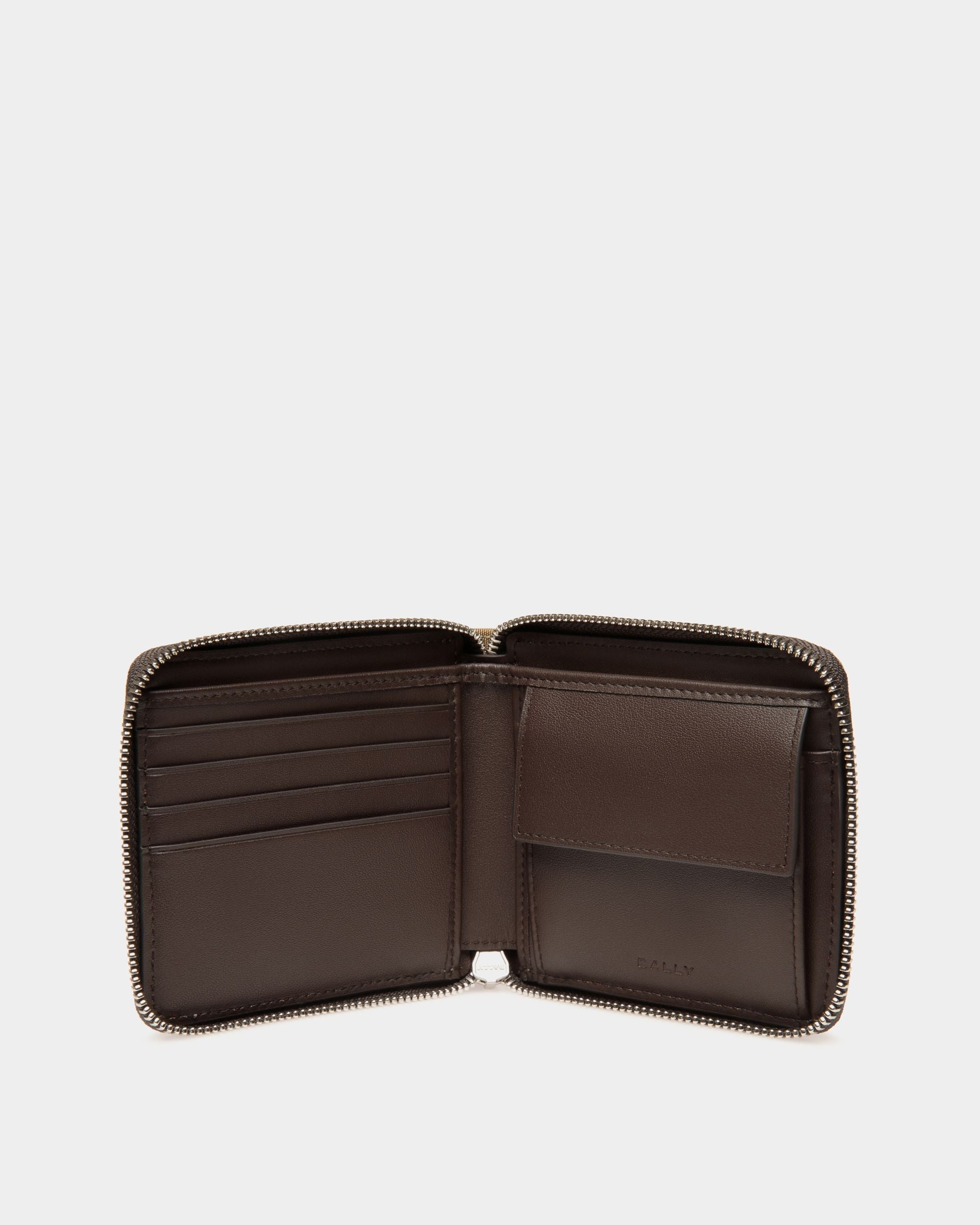 Bally Global - Cartera Plegable Code De Nailon Camel - Beige