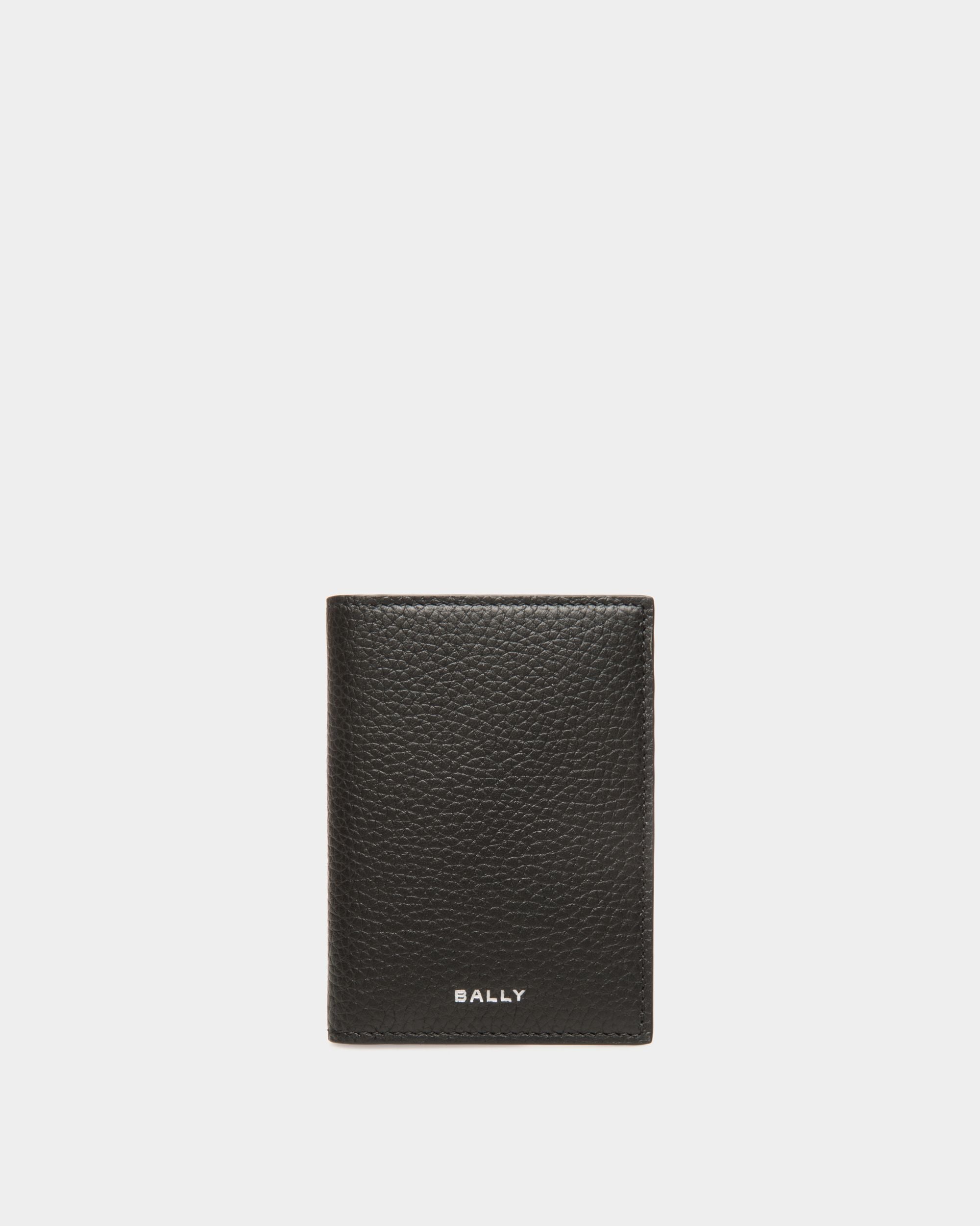 Bally Global - Oeden Bifold Wallet in Black Leather - Black