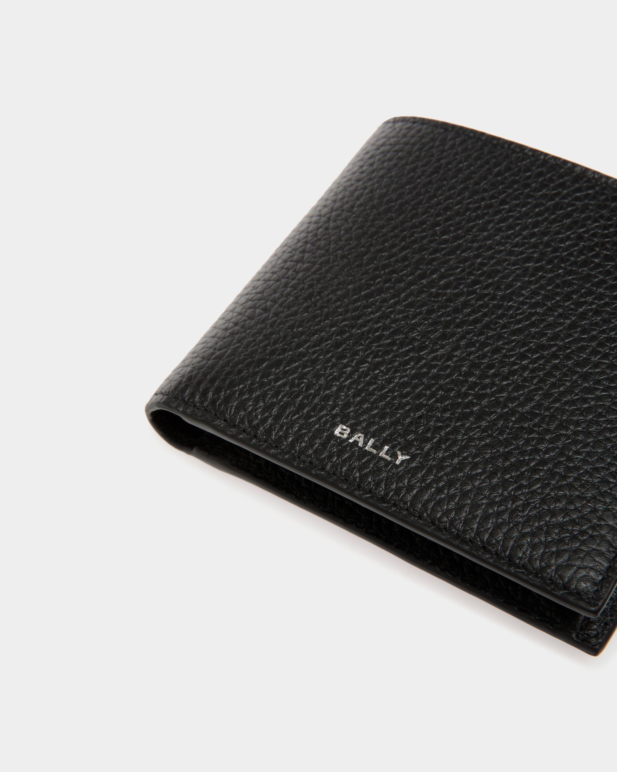 Bally Global - Cartera Plegable Oeden De Piel Negra - Negro