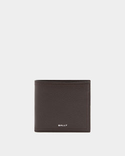 Portefeuille Capitol En Cuir Grainé Ebano
