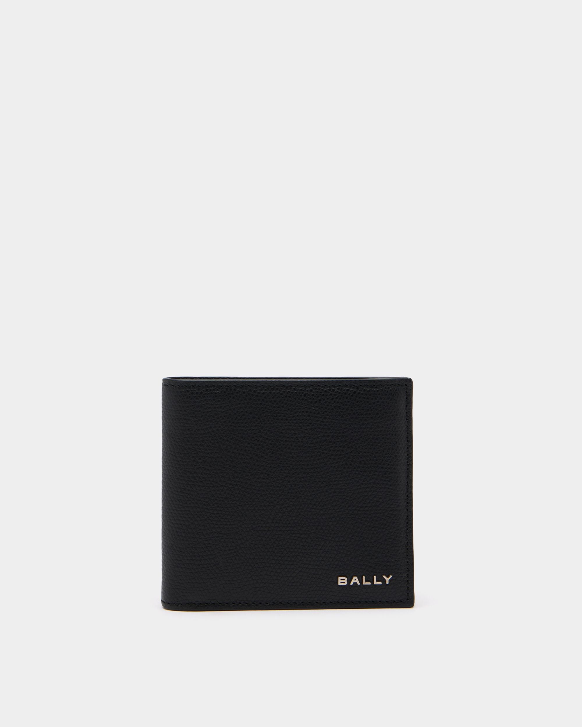 Bally Global - Bally Essential Wallet in Black Grained Leather - Black