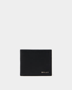 Bally Essential Wallet in Black Grained Leather