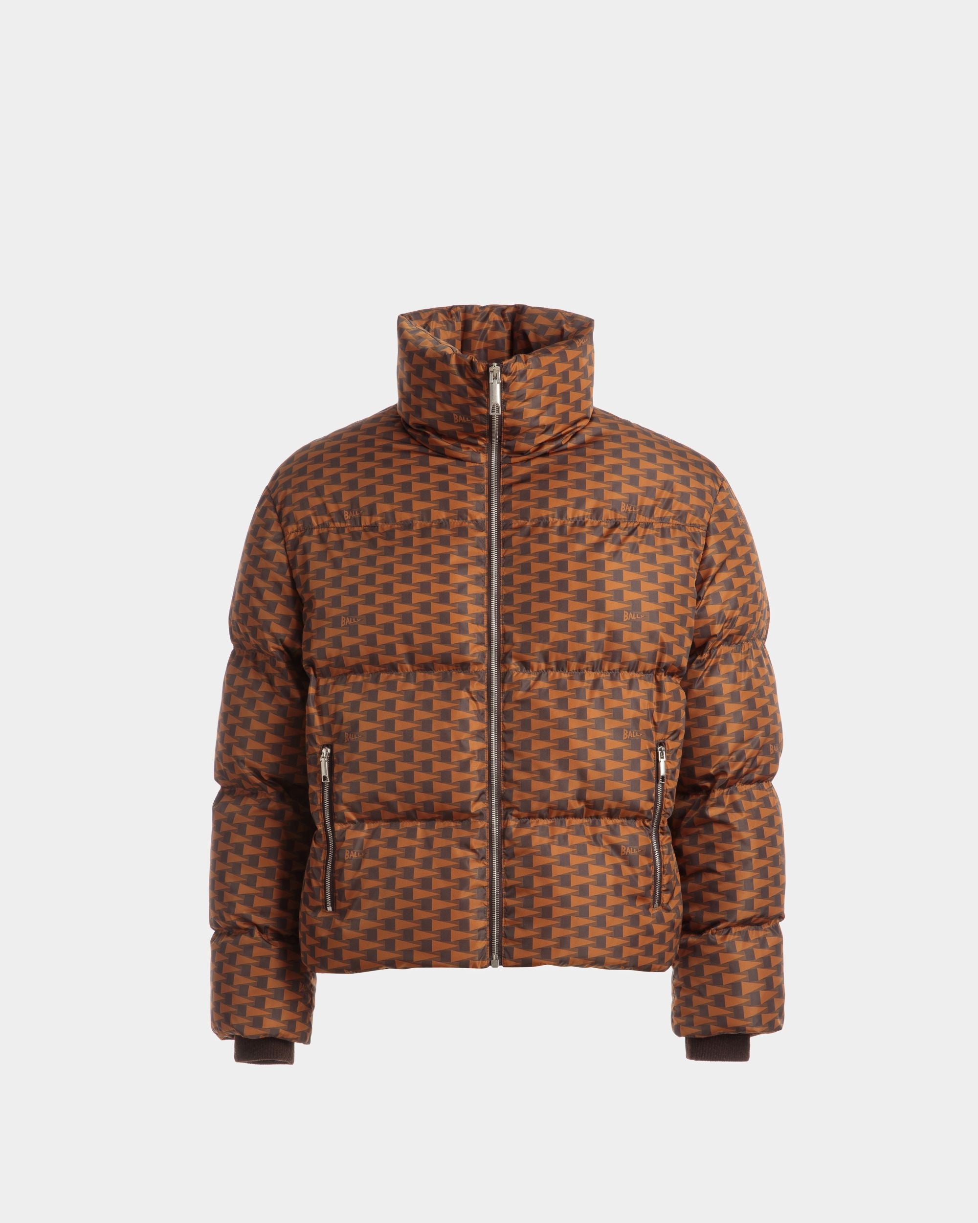 Bally Global - Doudoune En Nylon Marron - Marron