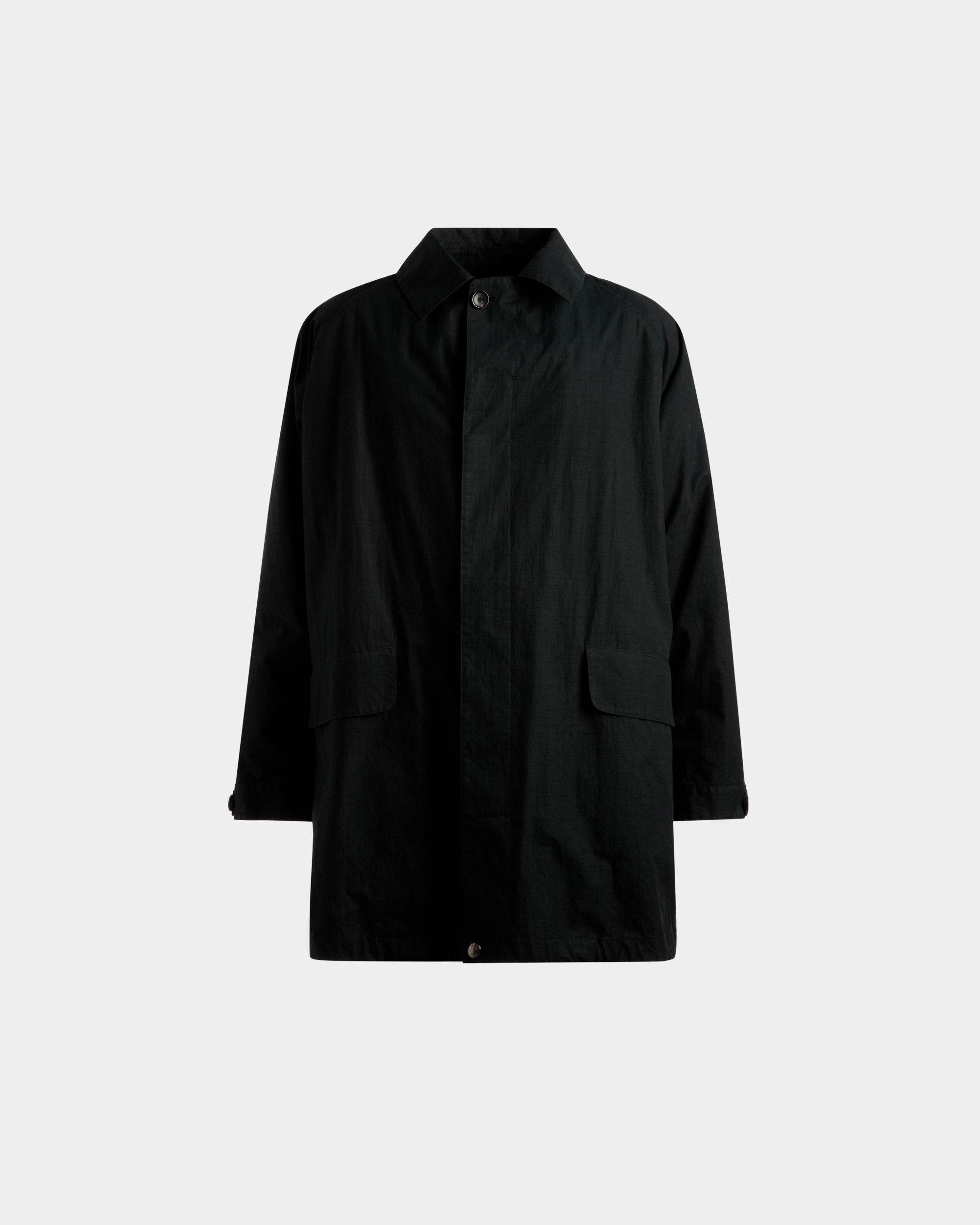 Bally Global - Sobretodo De Poliamida En Negro - Negro