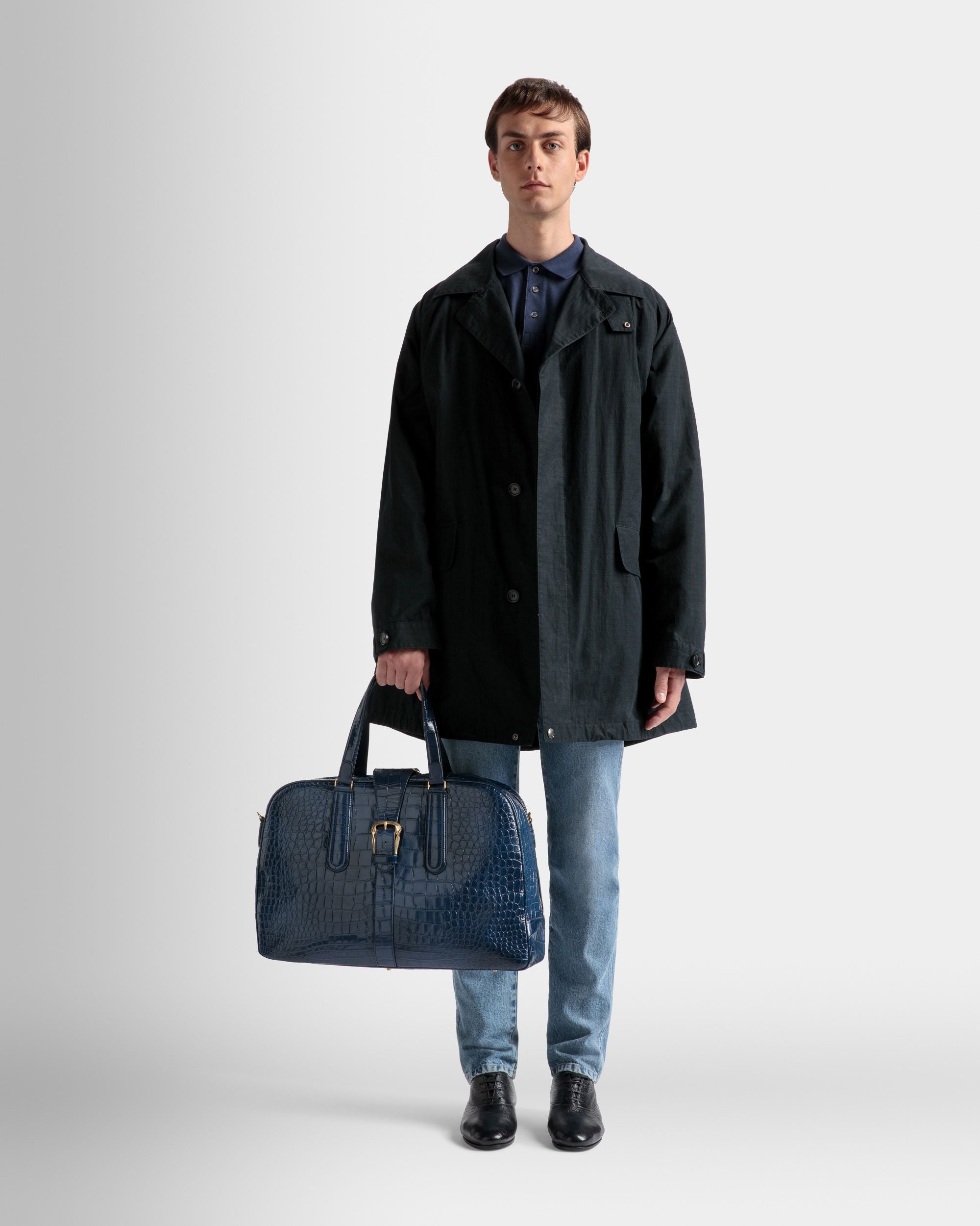 Bally Global - Sobretodo De Poliamida En Negro - Negro