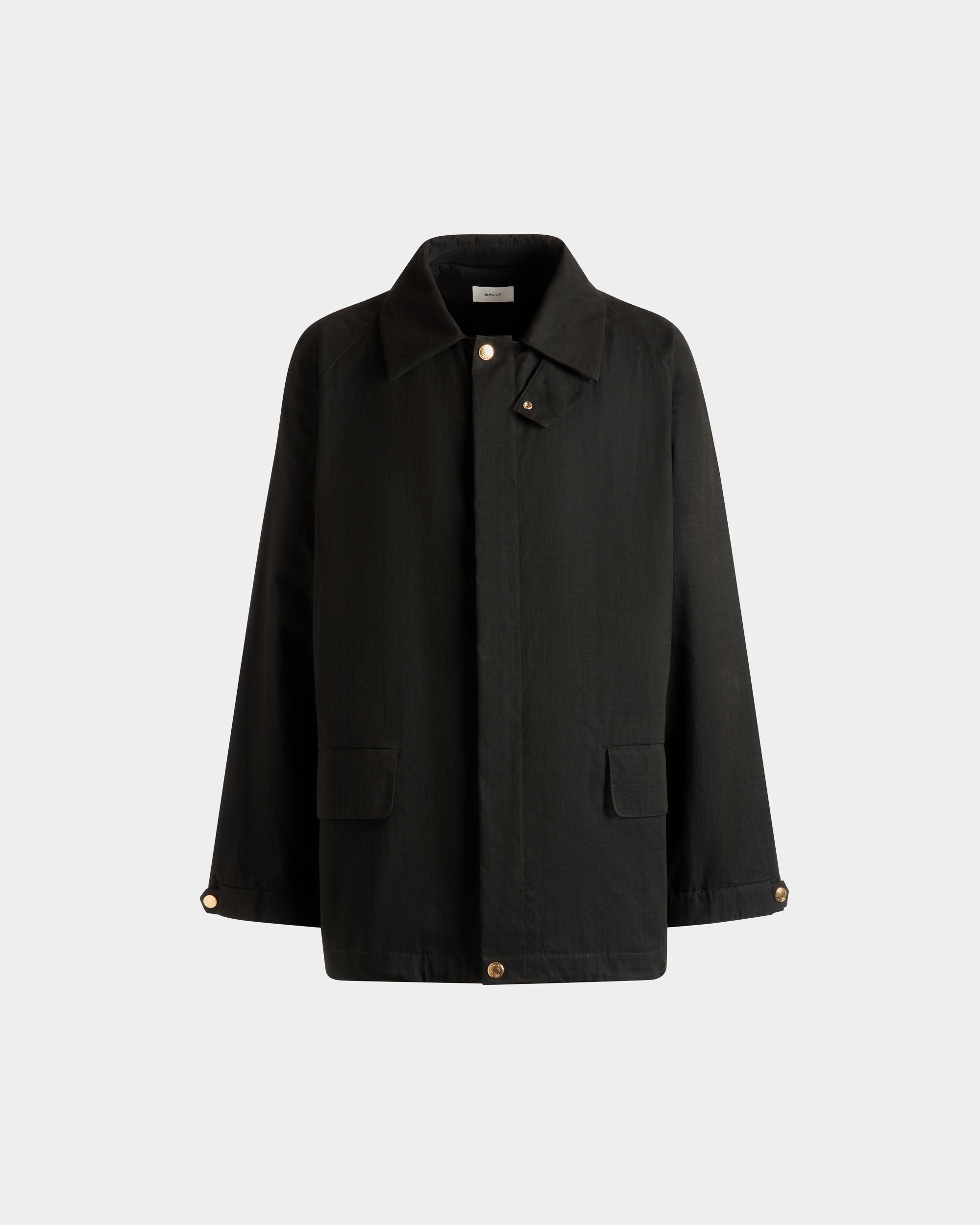 Bally Global - Parka in Black Nylon - Negro