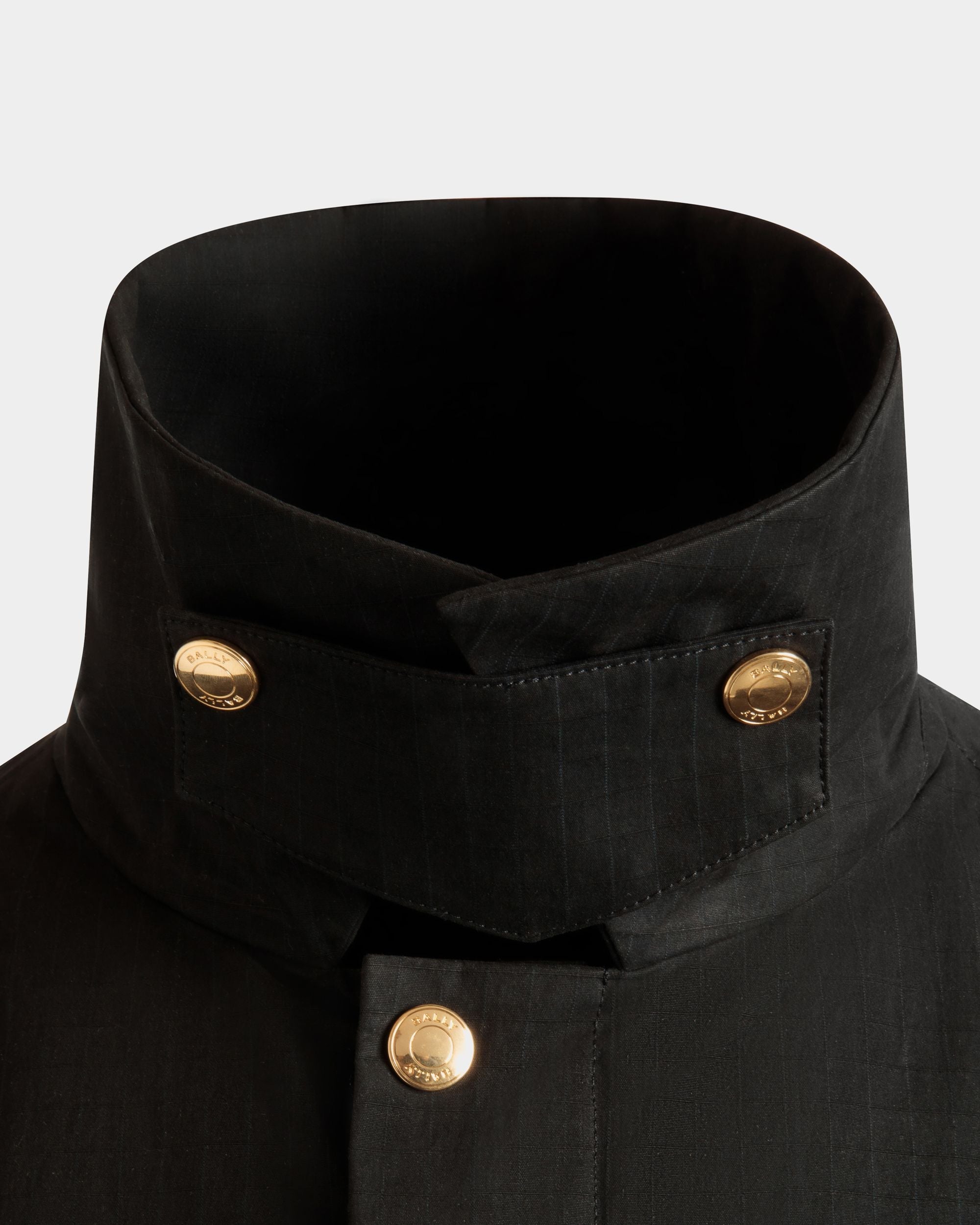 Bally Global - Parka in Black Nylon - Negro